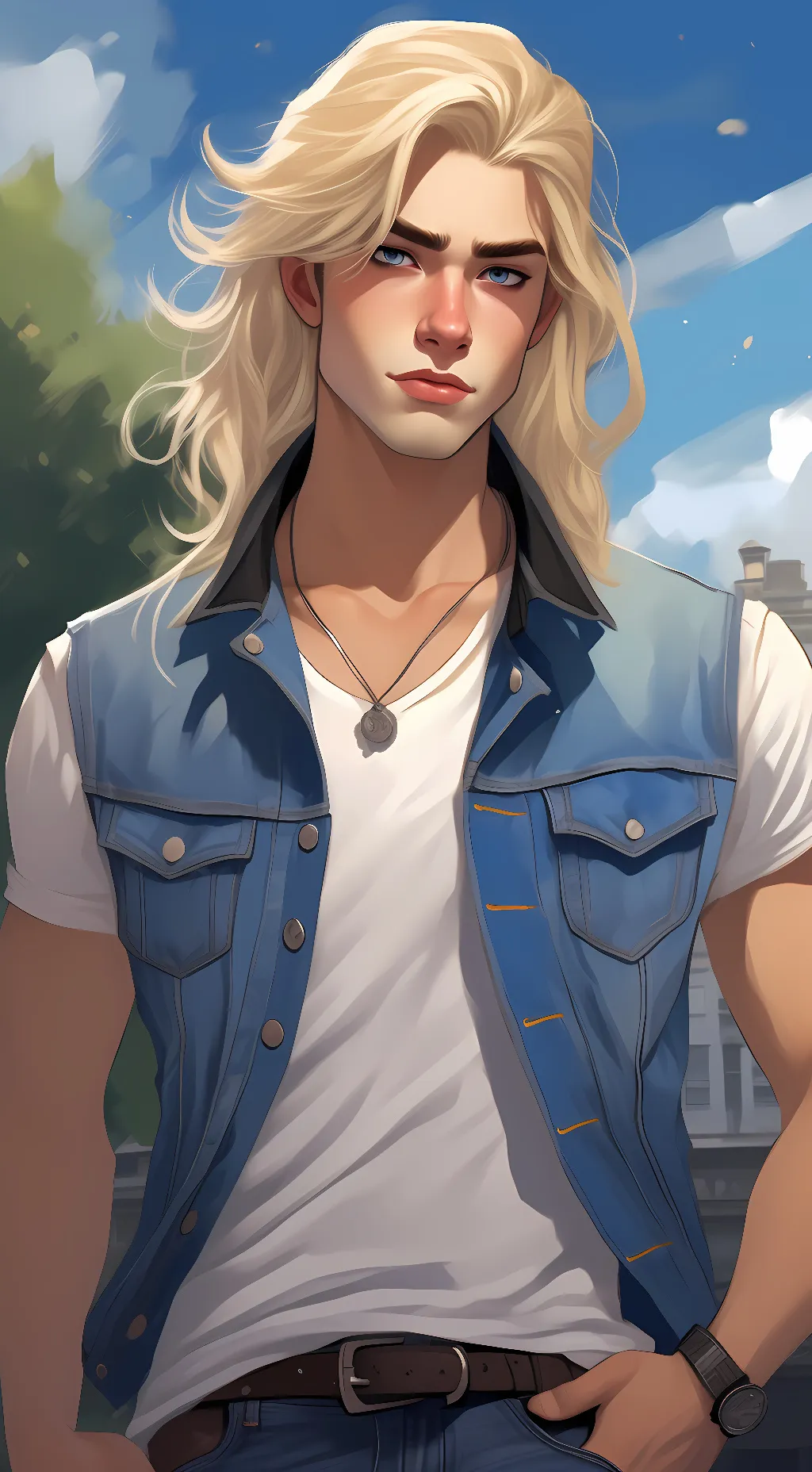 ai character: vance background