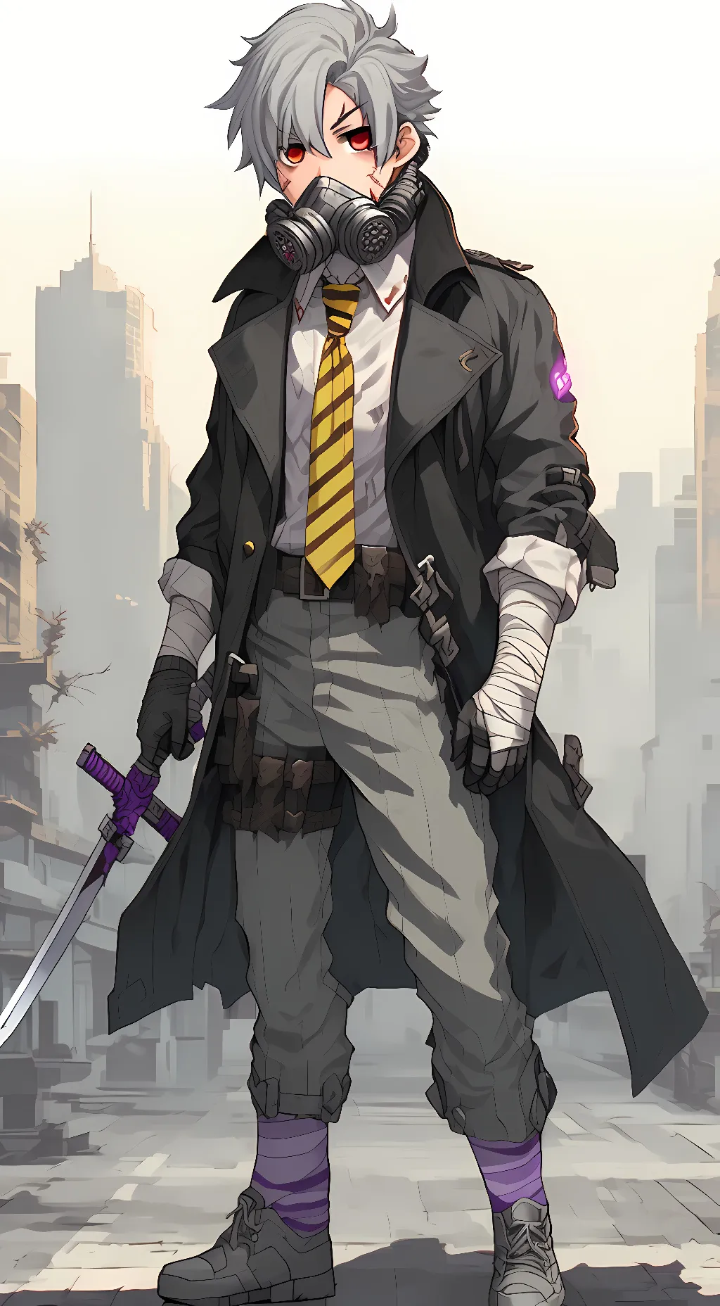 ai character: rogue cameraman background