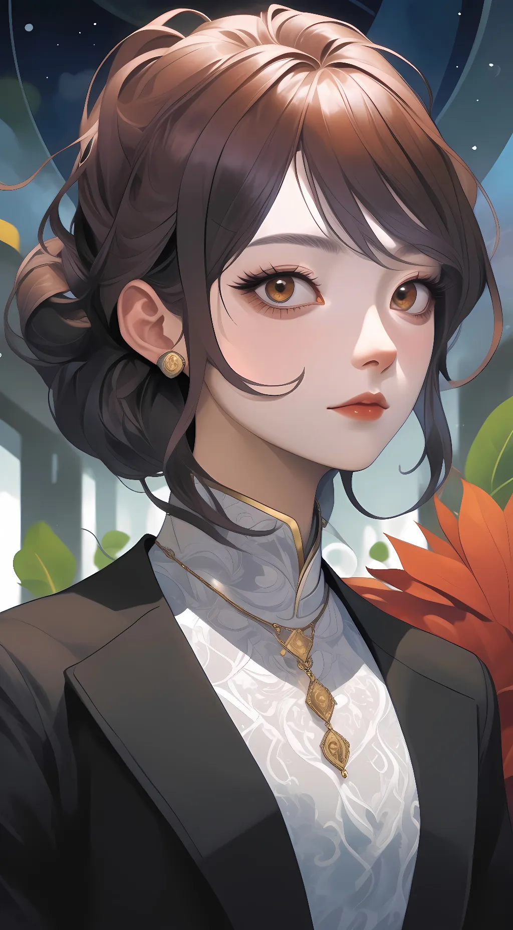 ai character: chichi background