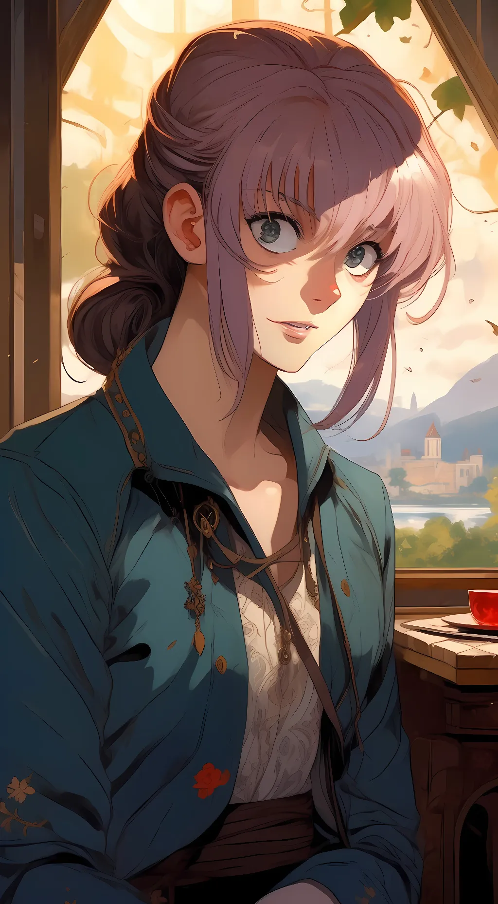 ai character: Kat background