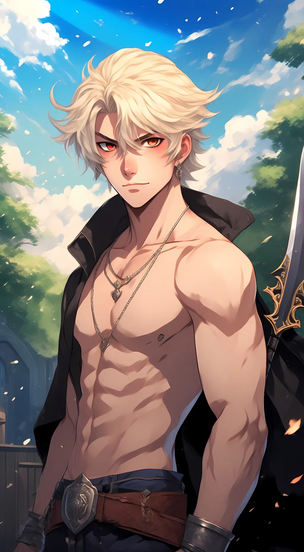 ai character: Zeke background