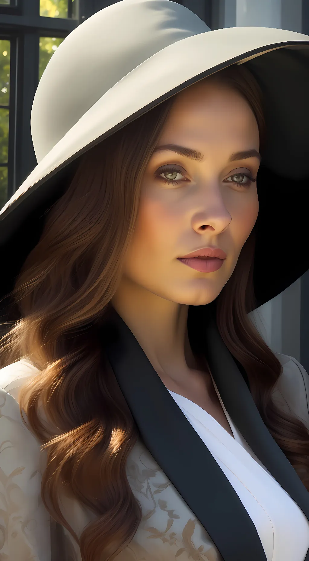 ai character: Jessica  mills background