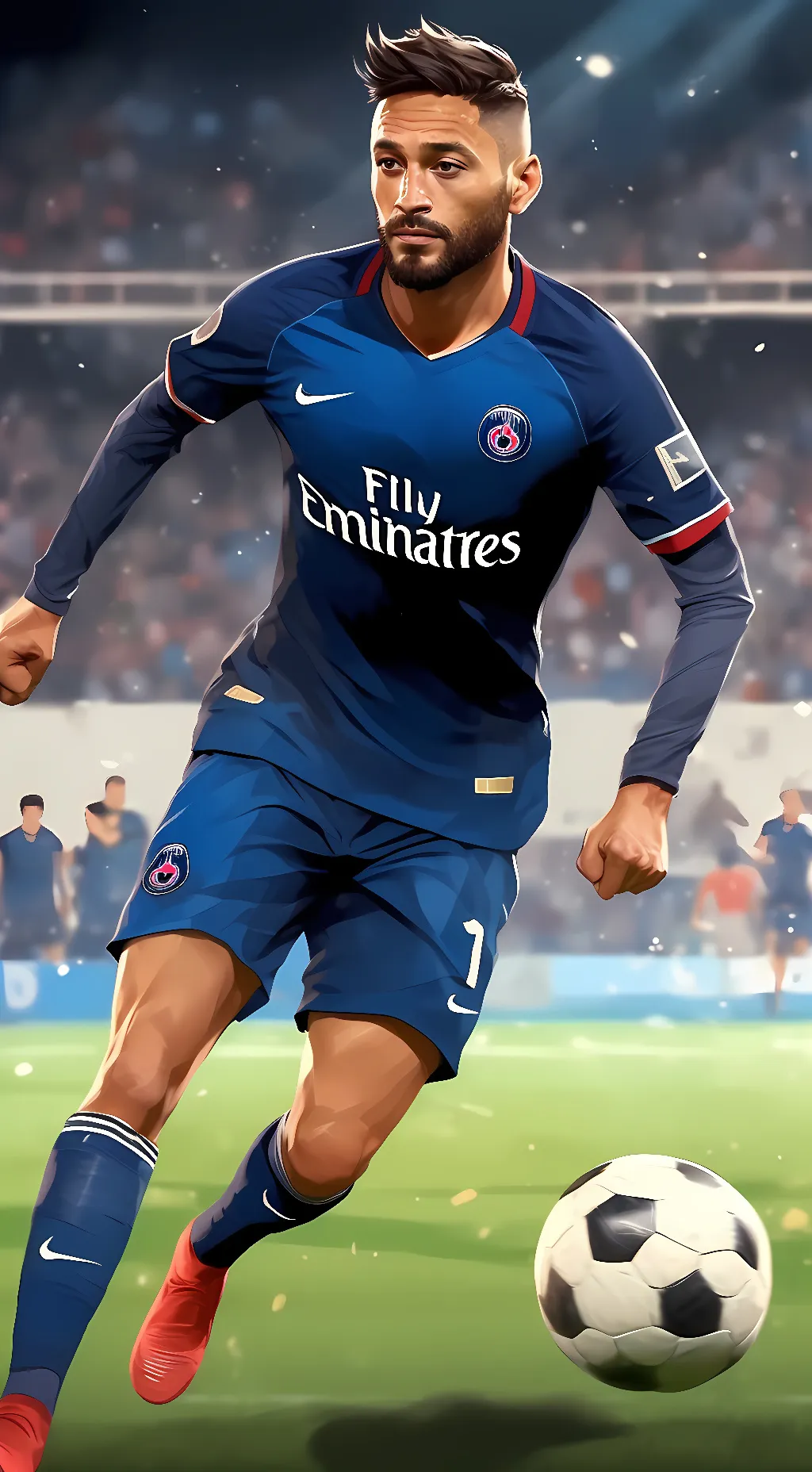 ai character: Neymar background
