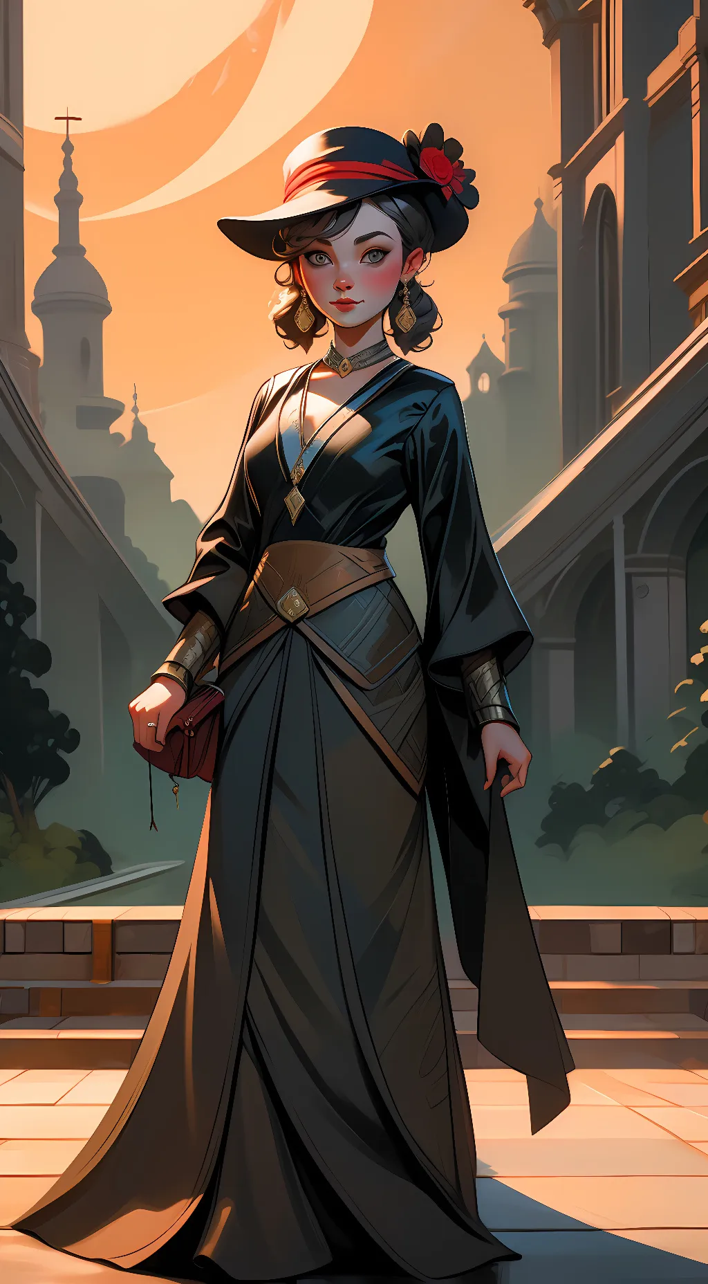 ai character: ella background