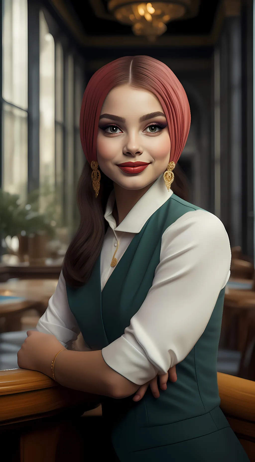 ai character: emliy background