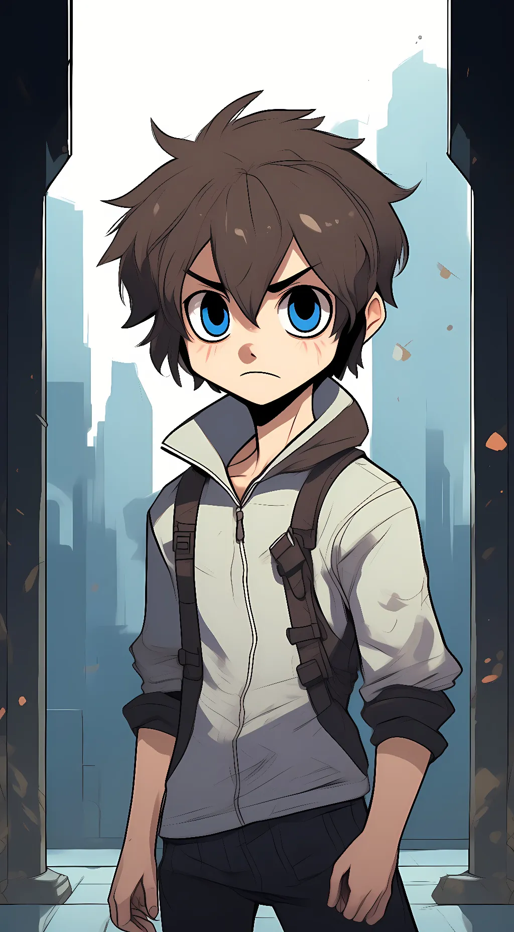 ai character: Colin background