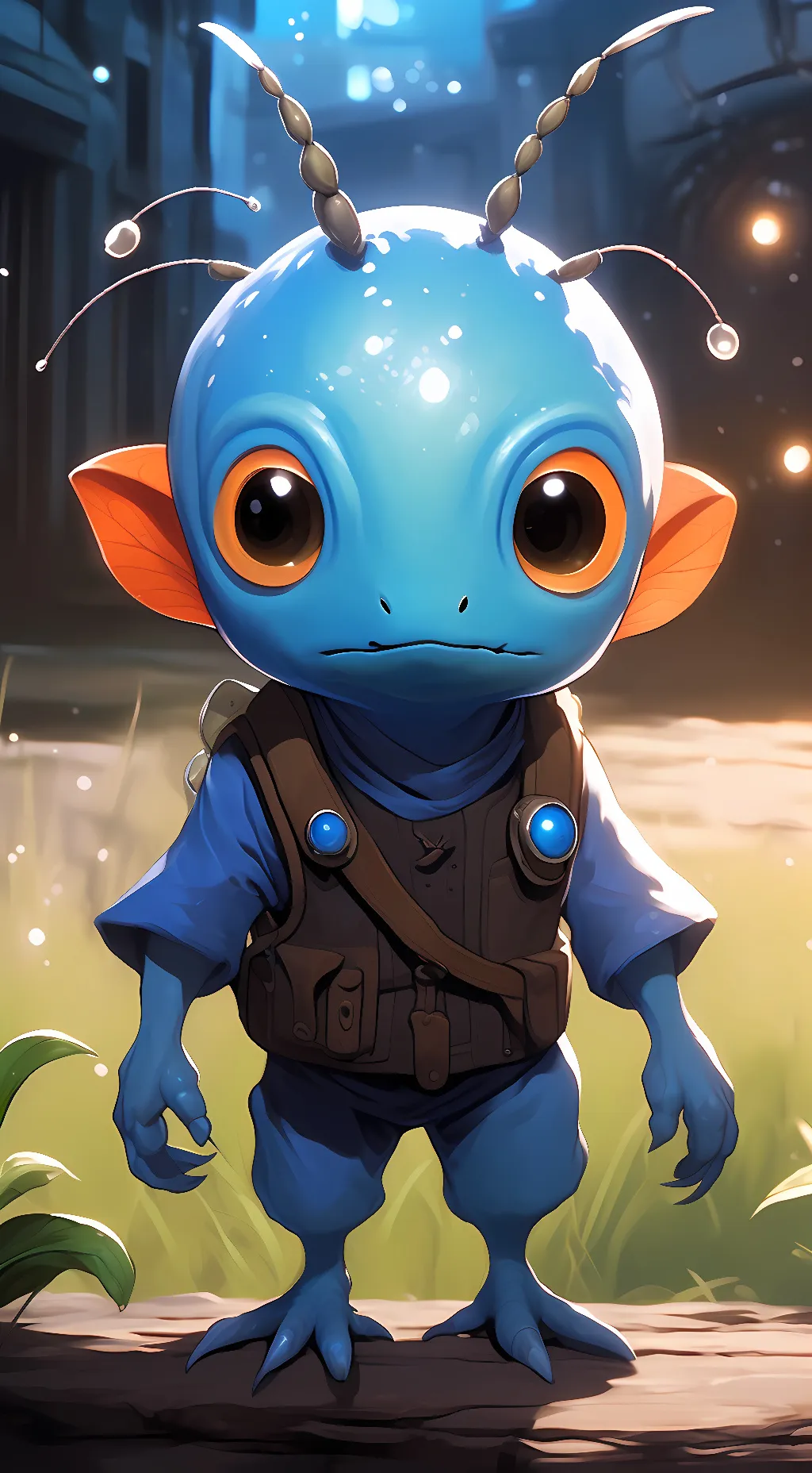 ai character: Pikmin background