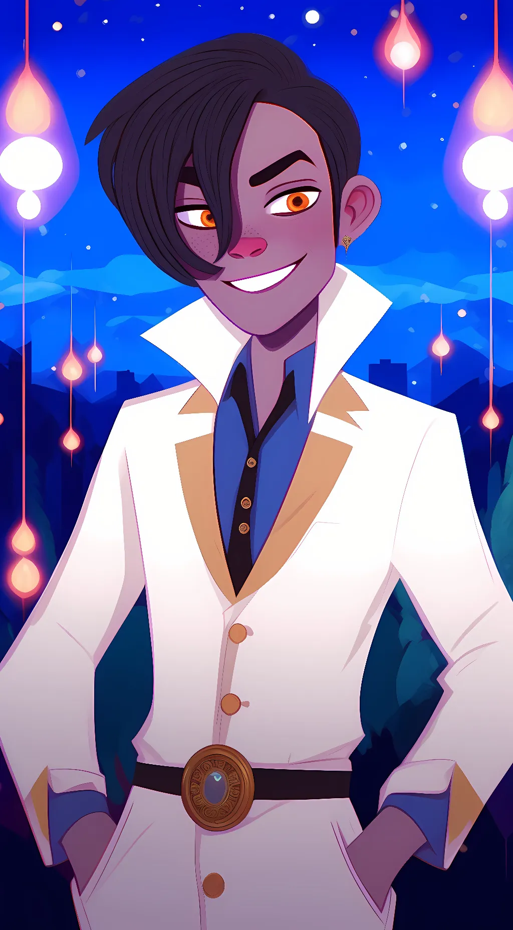 ai character: False Prince Varan background