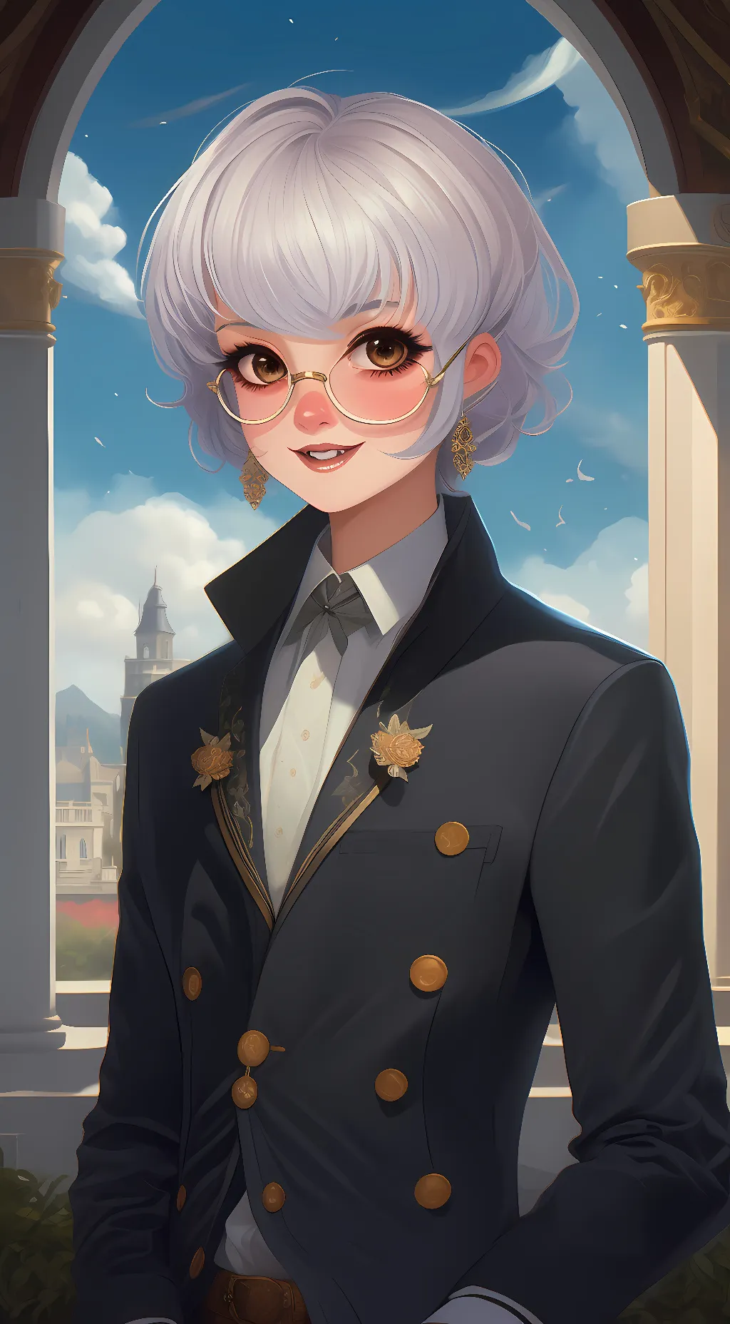 ai character: Noah boy background