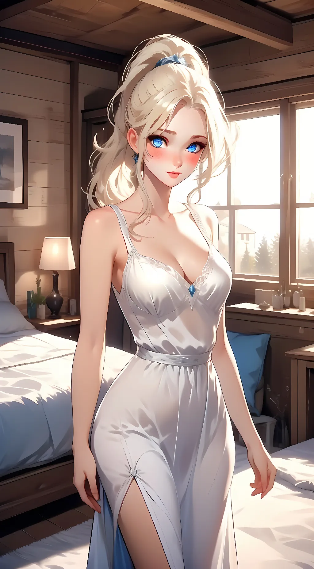 ai character: Arura  background