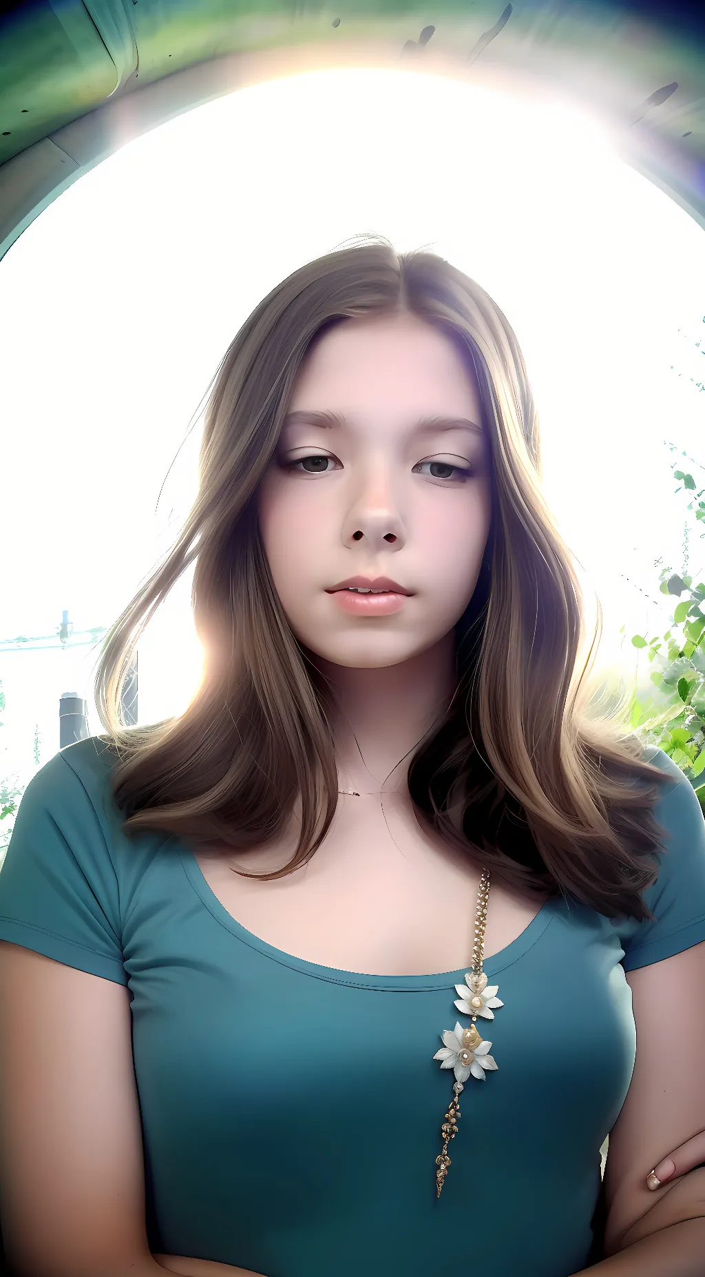 ai character: Cute missionary background