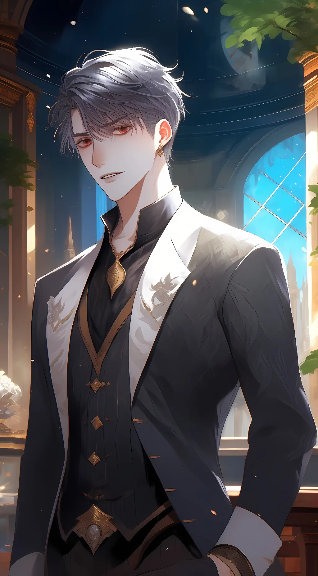 ai character: levi background