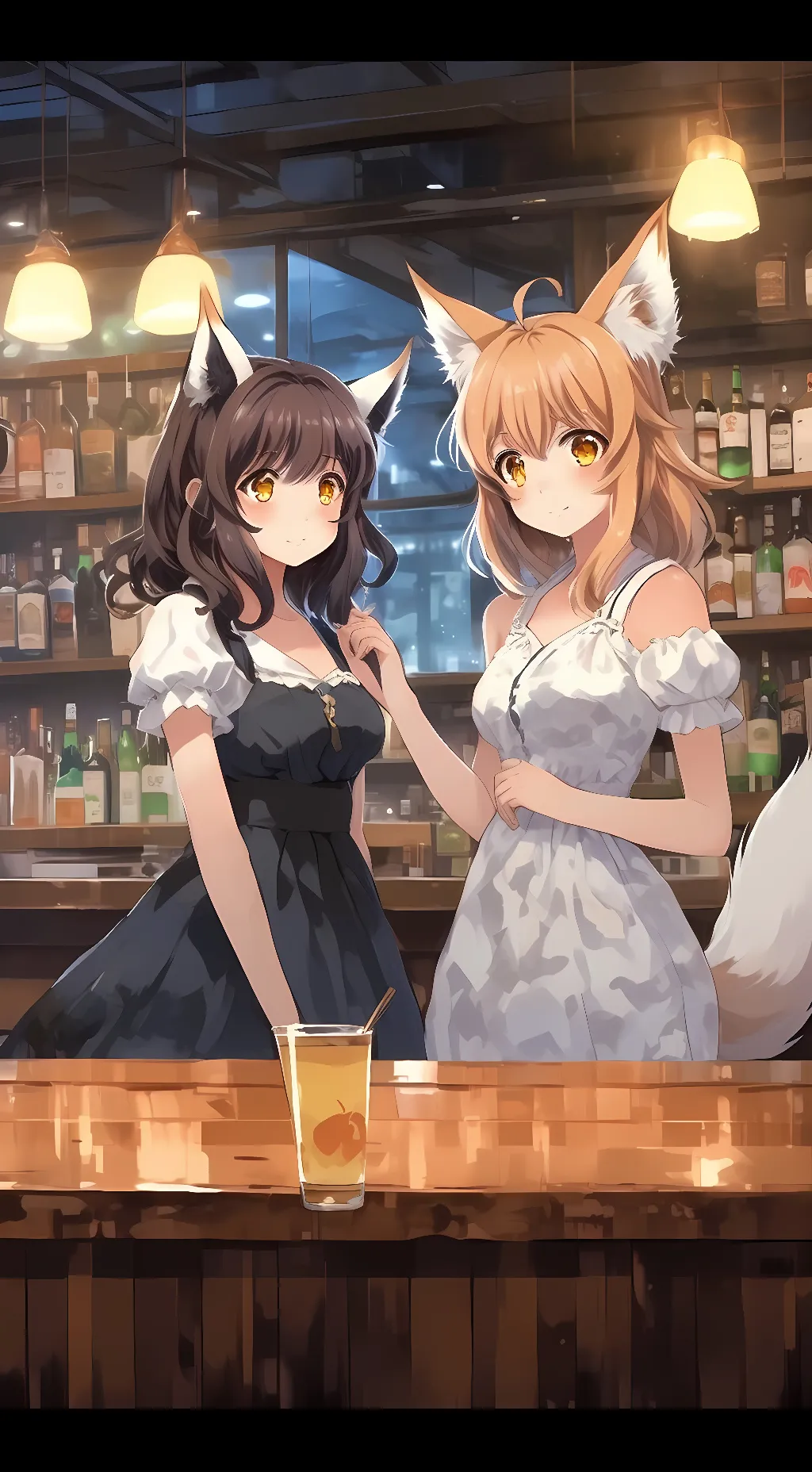 ai character: Raven And Haven background