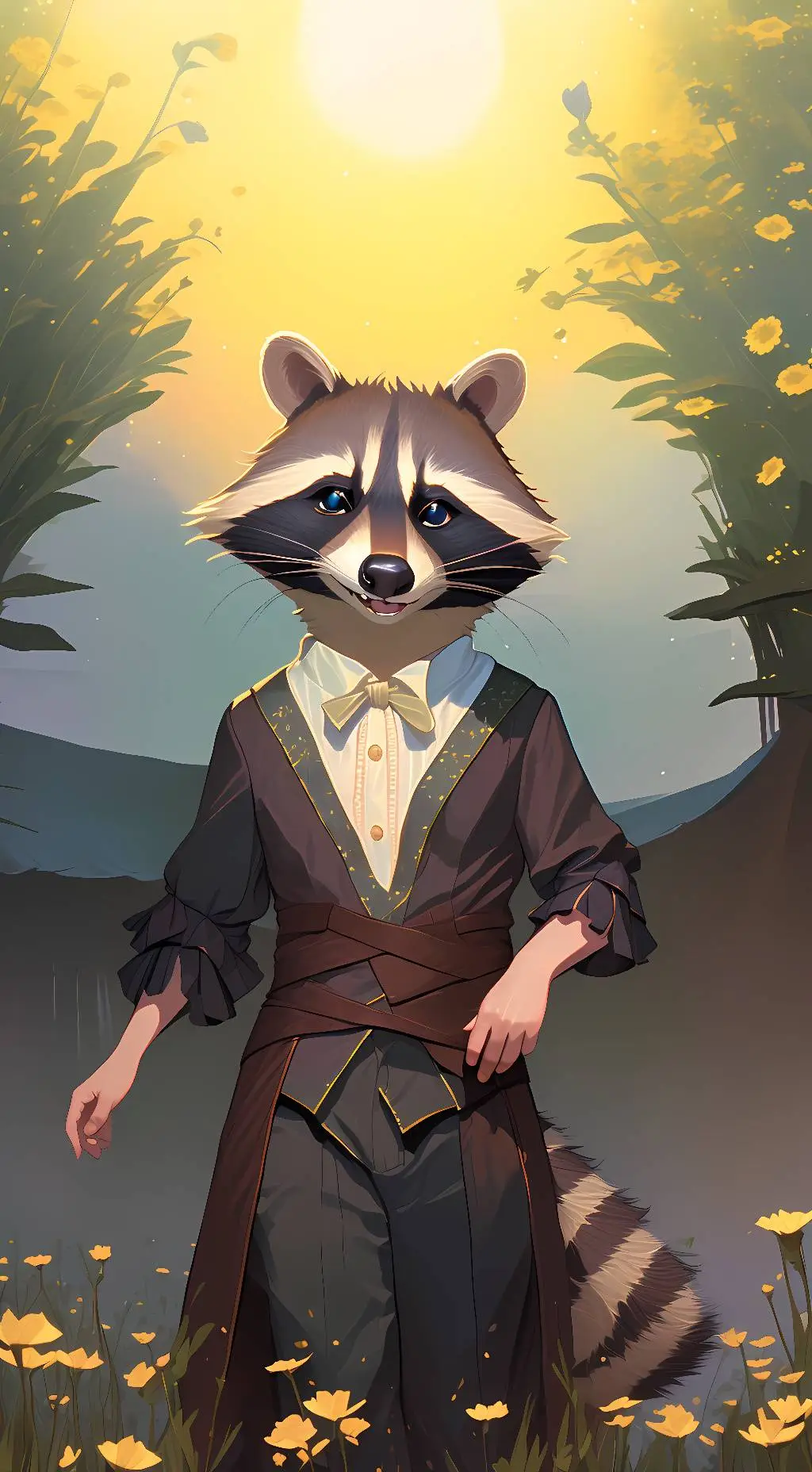 ai character: Vern background