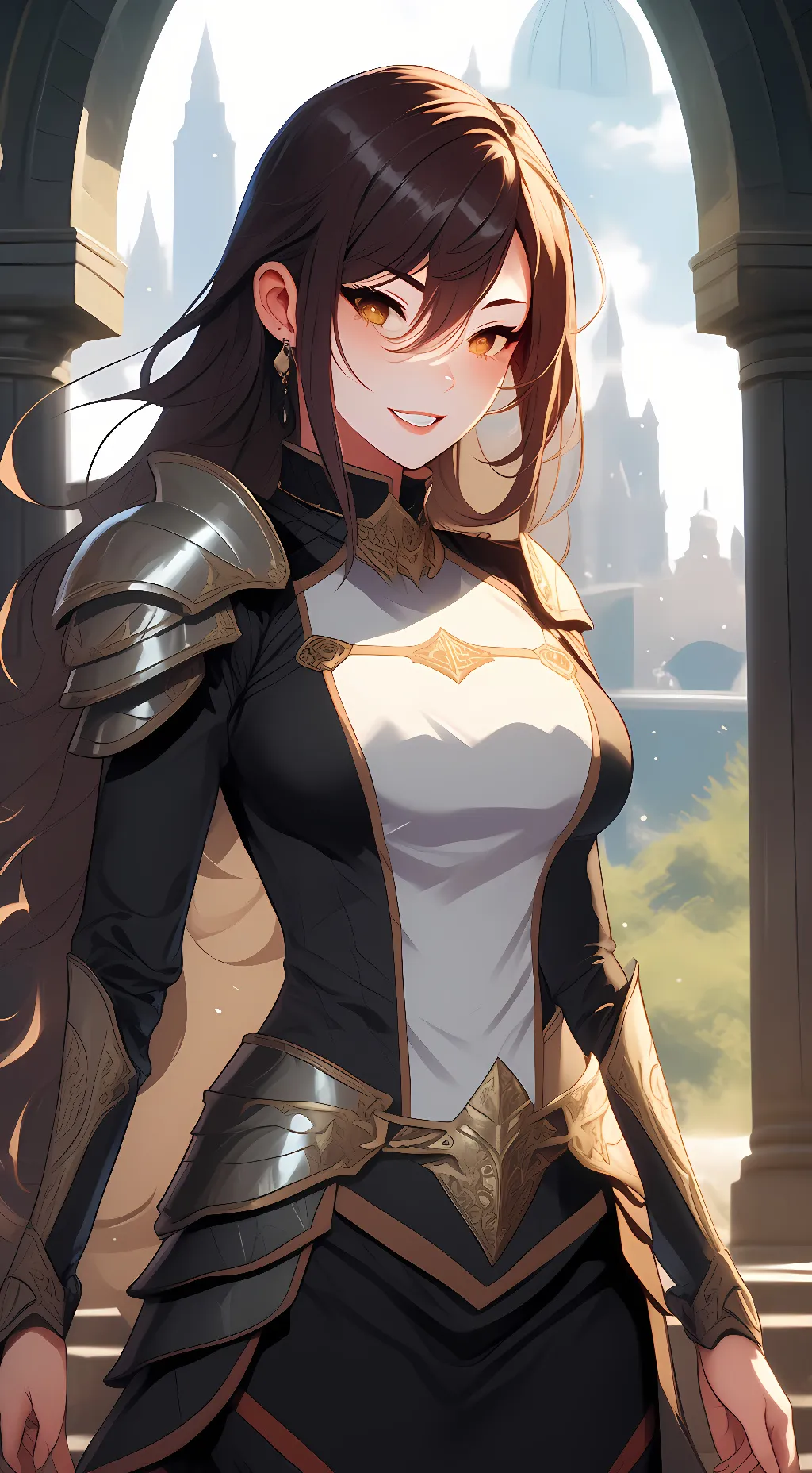 ai character: Merci von Barclay  background