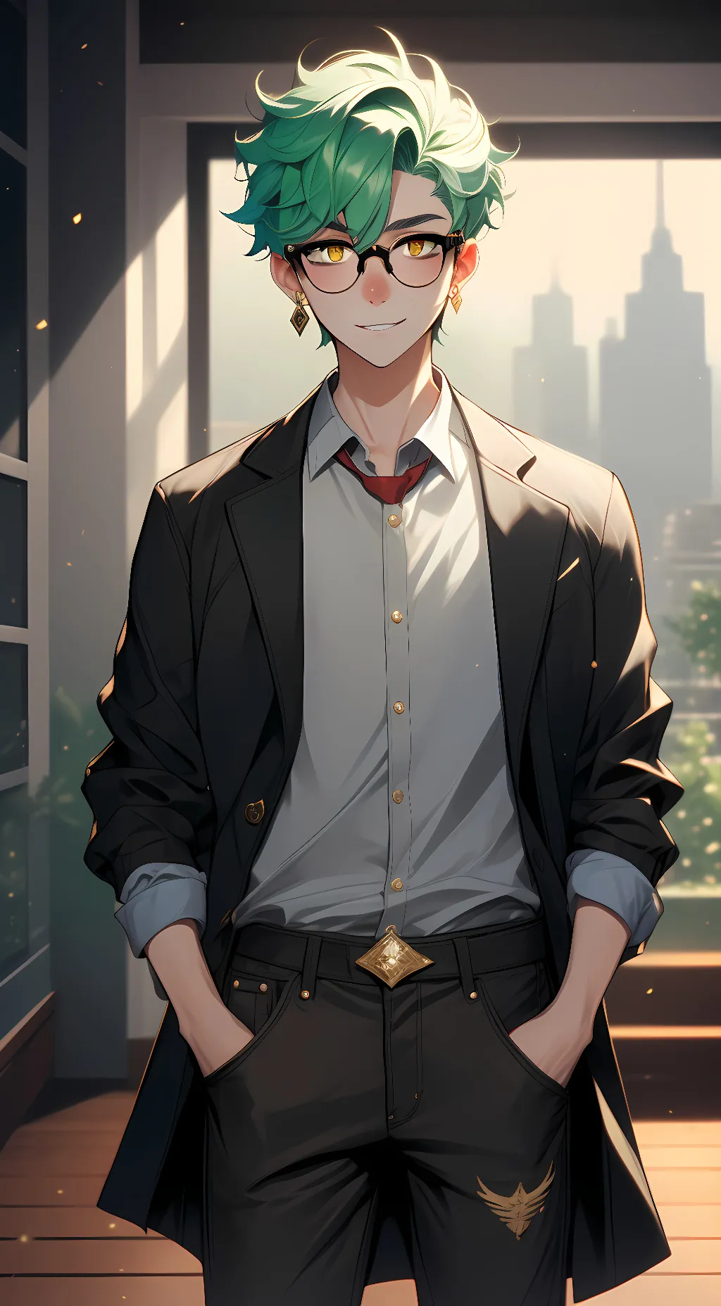 ai character: Mars background