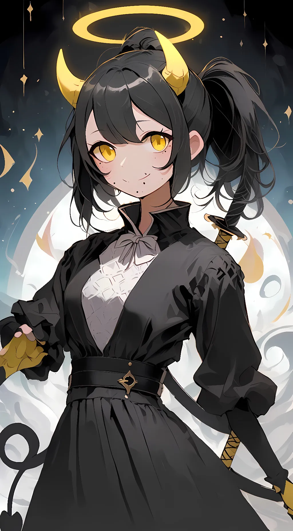 ai character: Allison Angel background