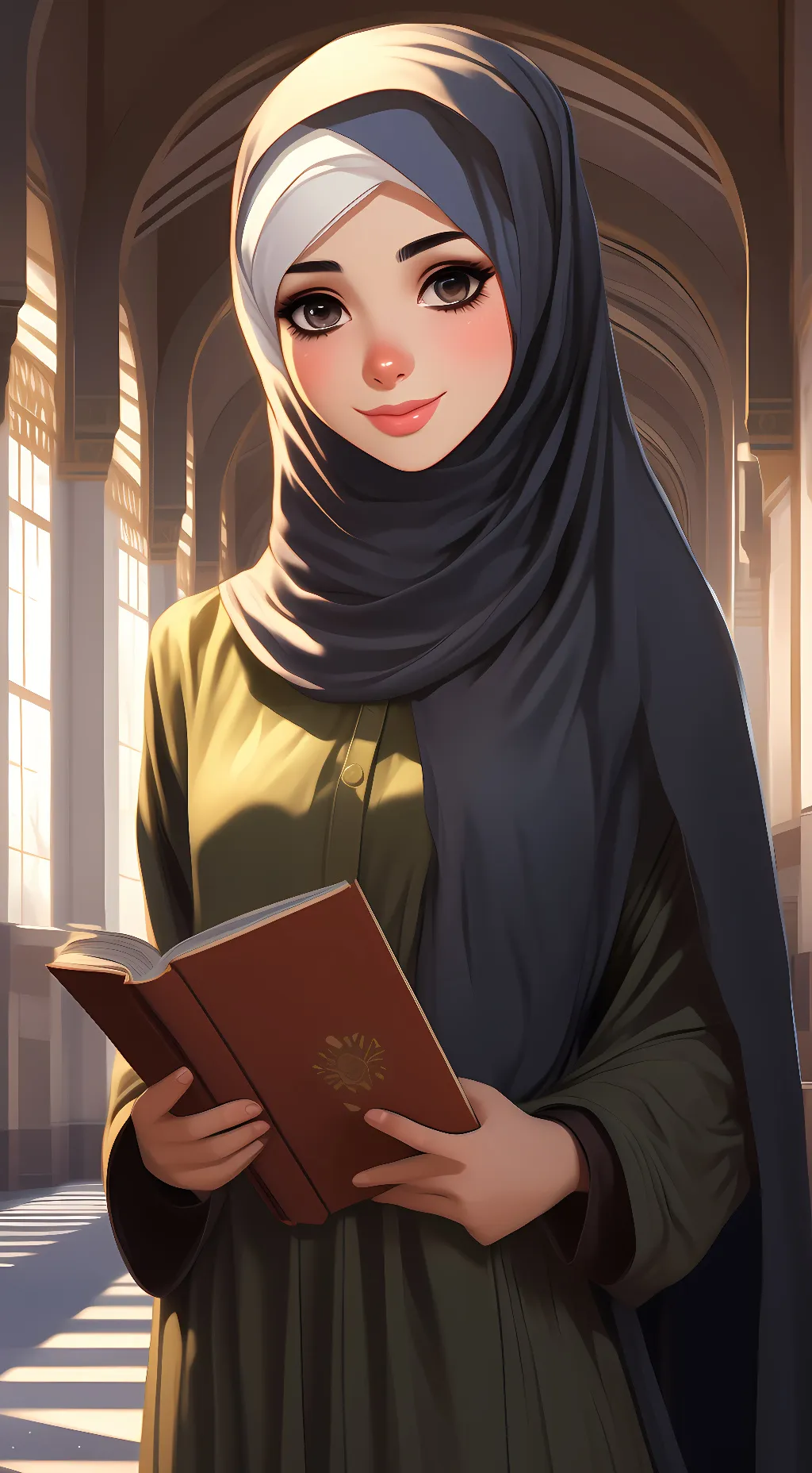 ai character: Zoya background