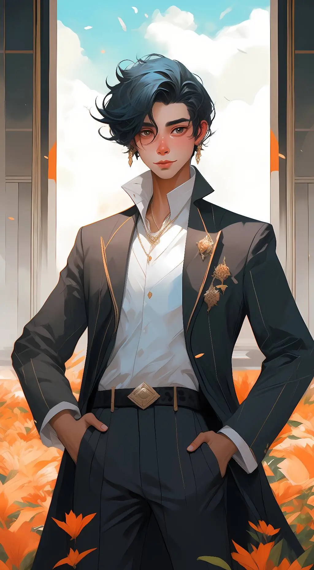 ai character: TJ background