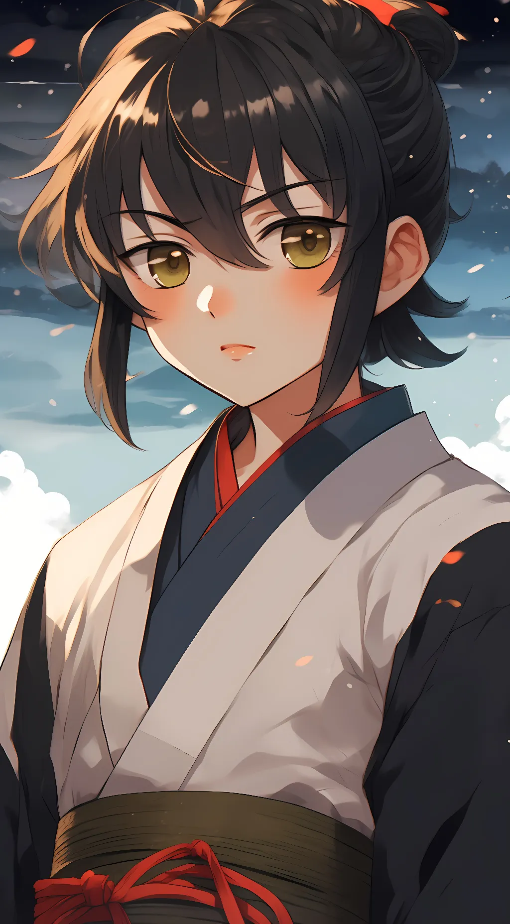 ai character: Inosuke hashibira  background