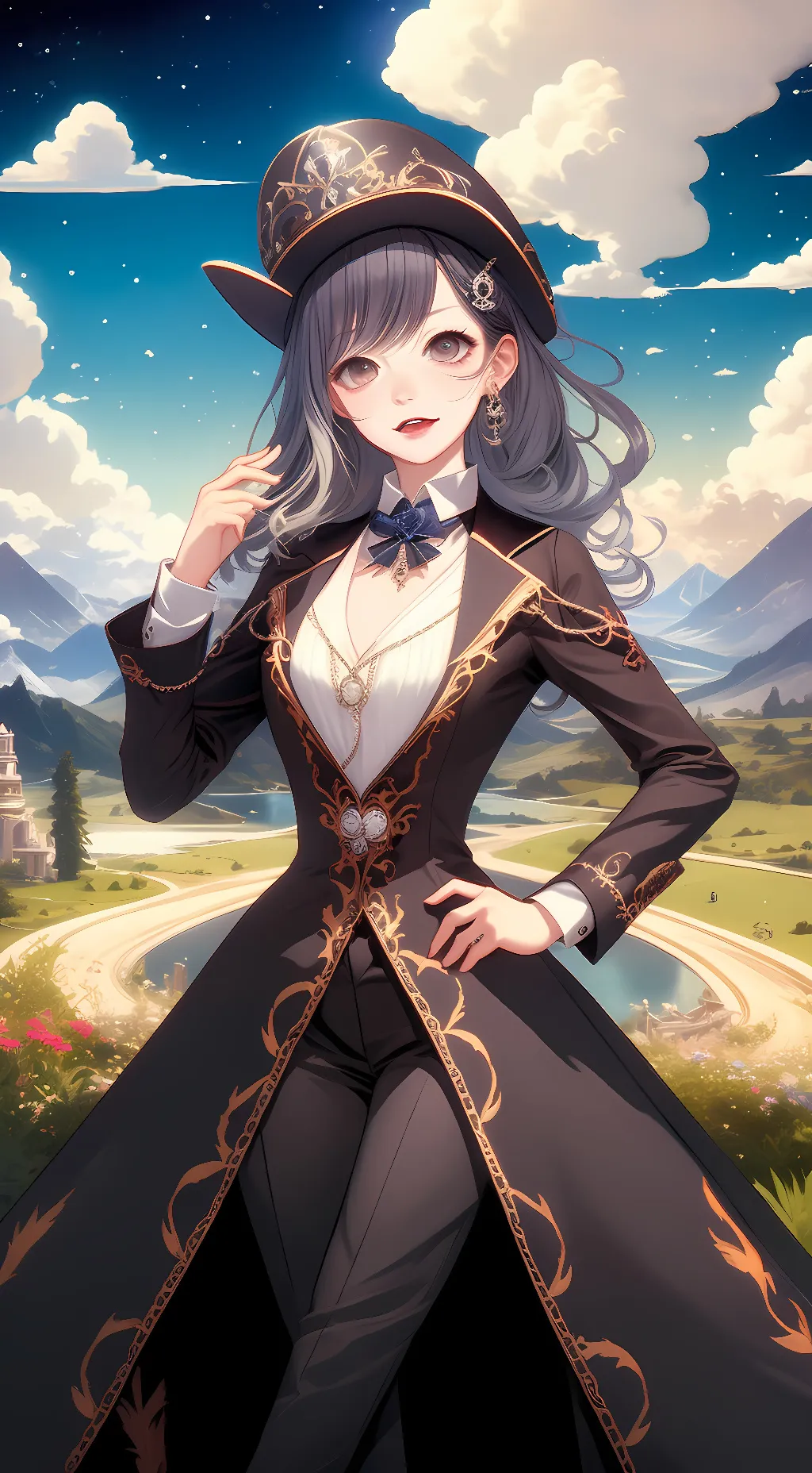 ai character: Da'niya  background