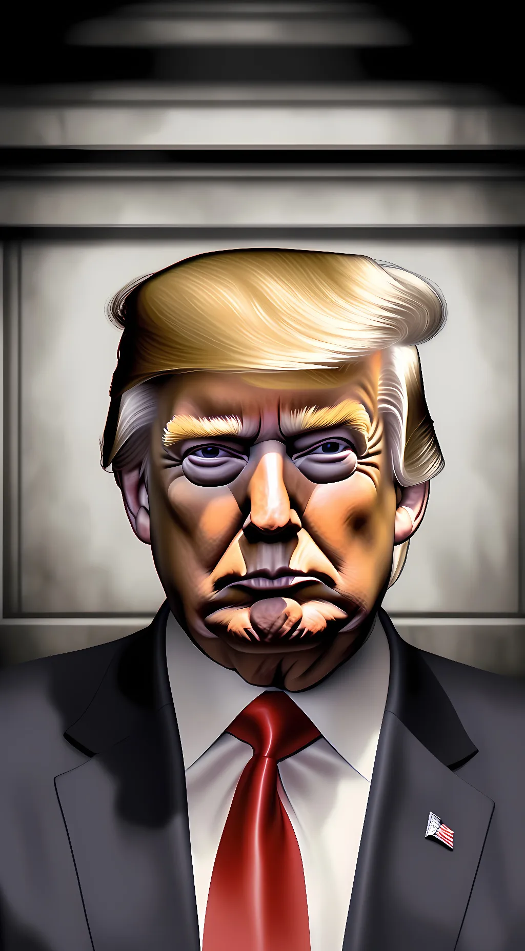ai character: Donald Trump background