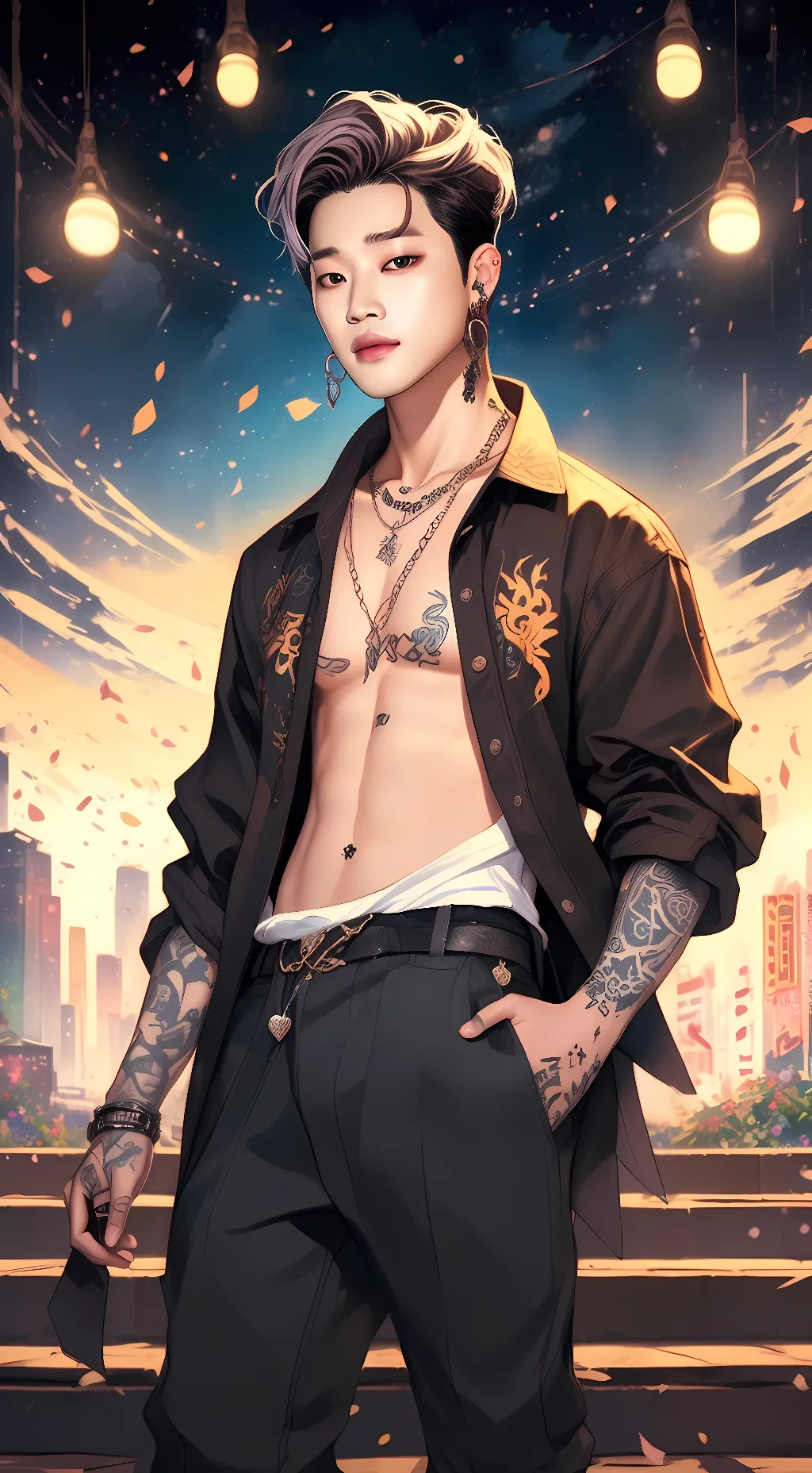 ai character: jimim  background