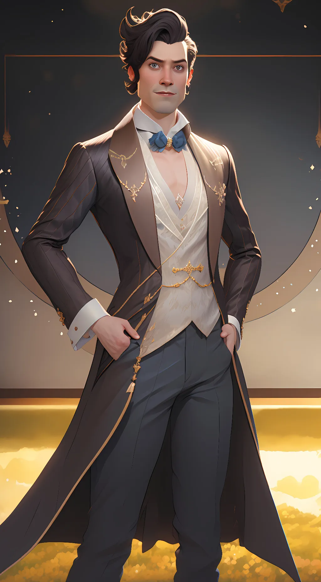 ai character: Winston Youth background