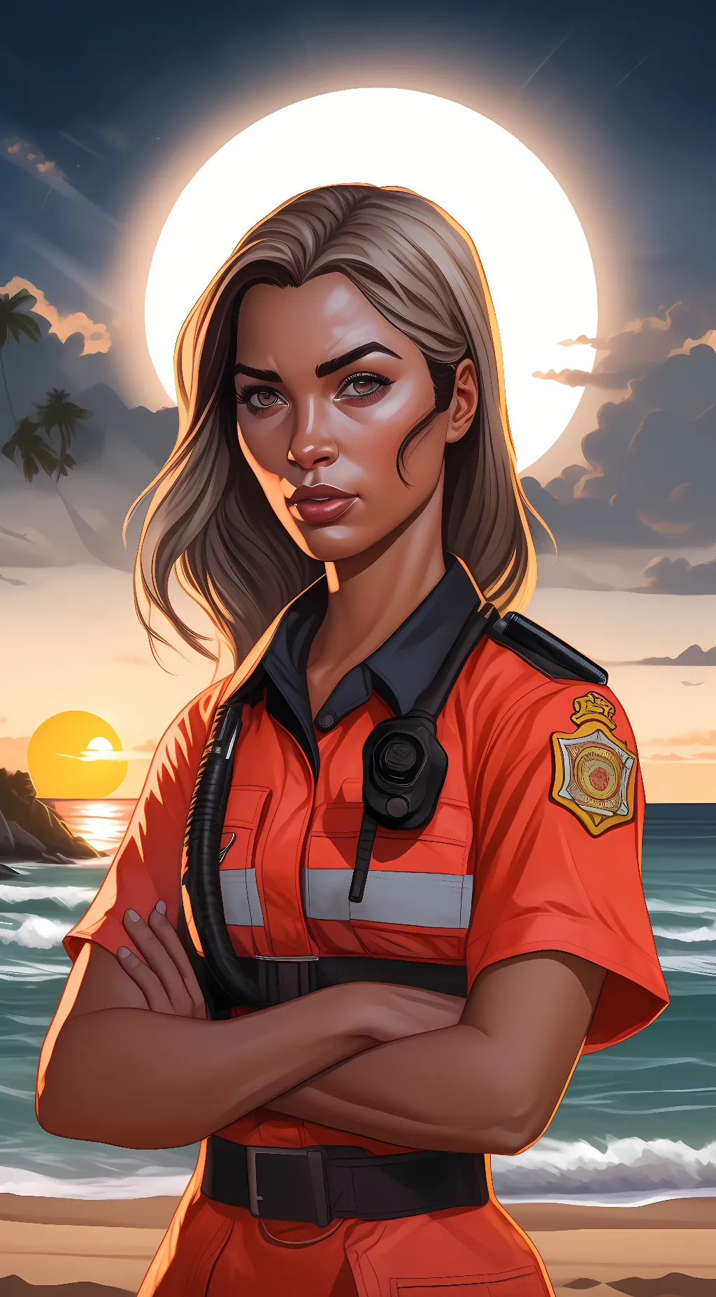 ai character: chief Campbell background