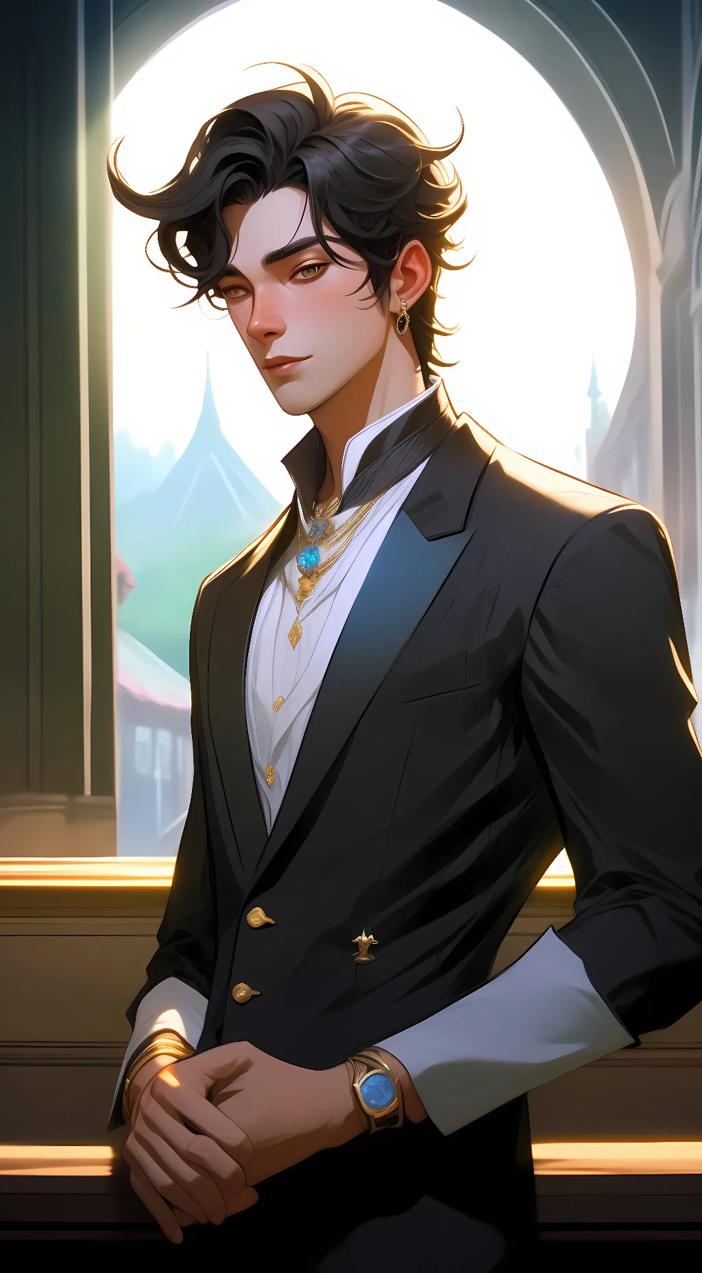 ai character: Bryan background