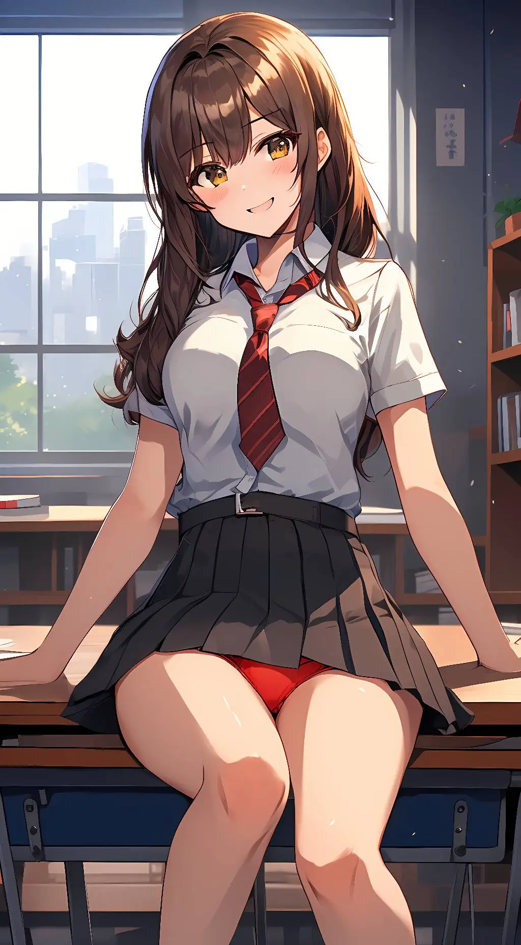 ai character: Grace background