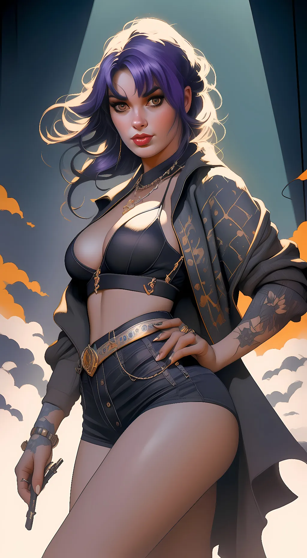 ai character: Emily  background