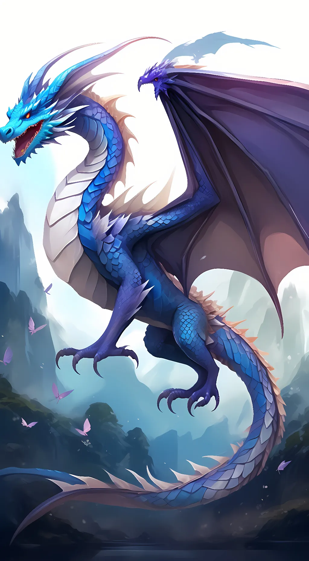 ai character: WOF dragonets background
