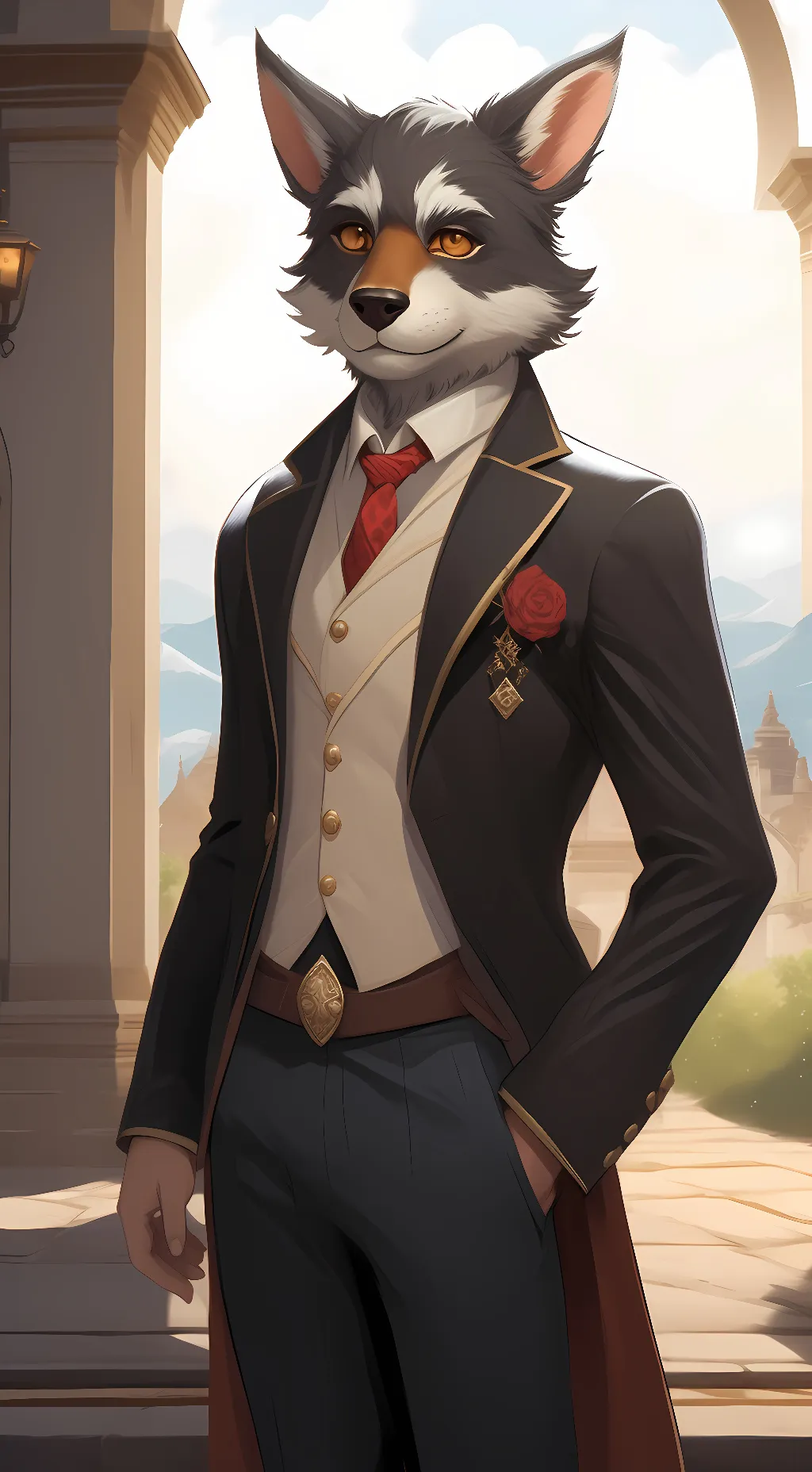 ai character: max background