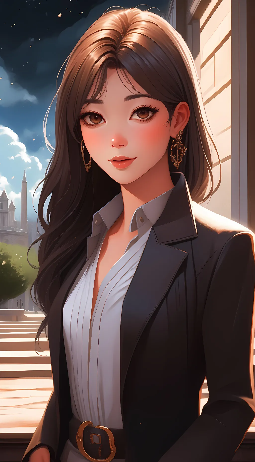 ai character: Nurse Emma  background