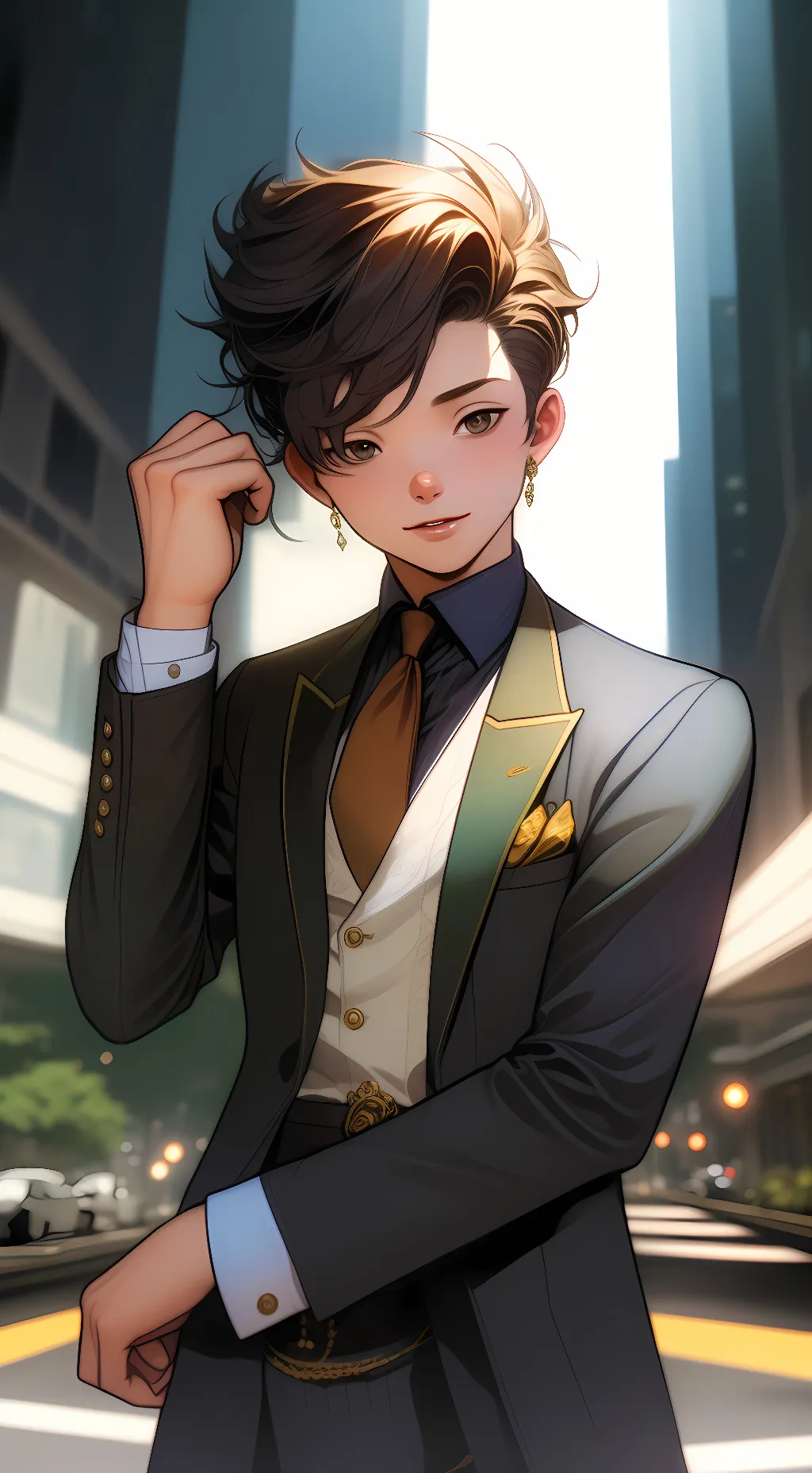 ai character: Noah  background