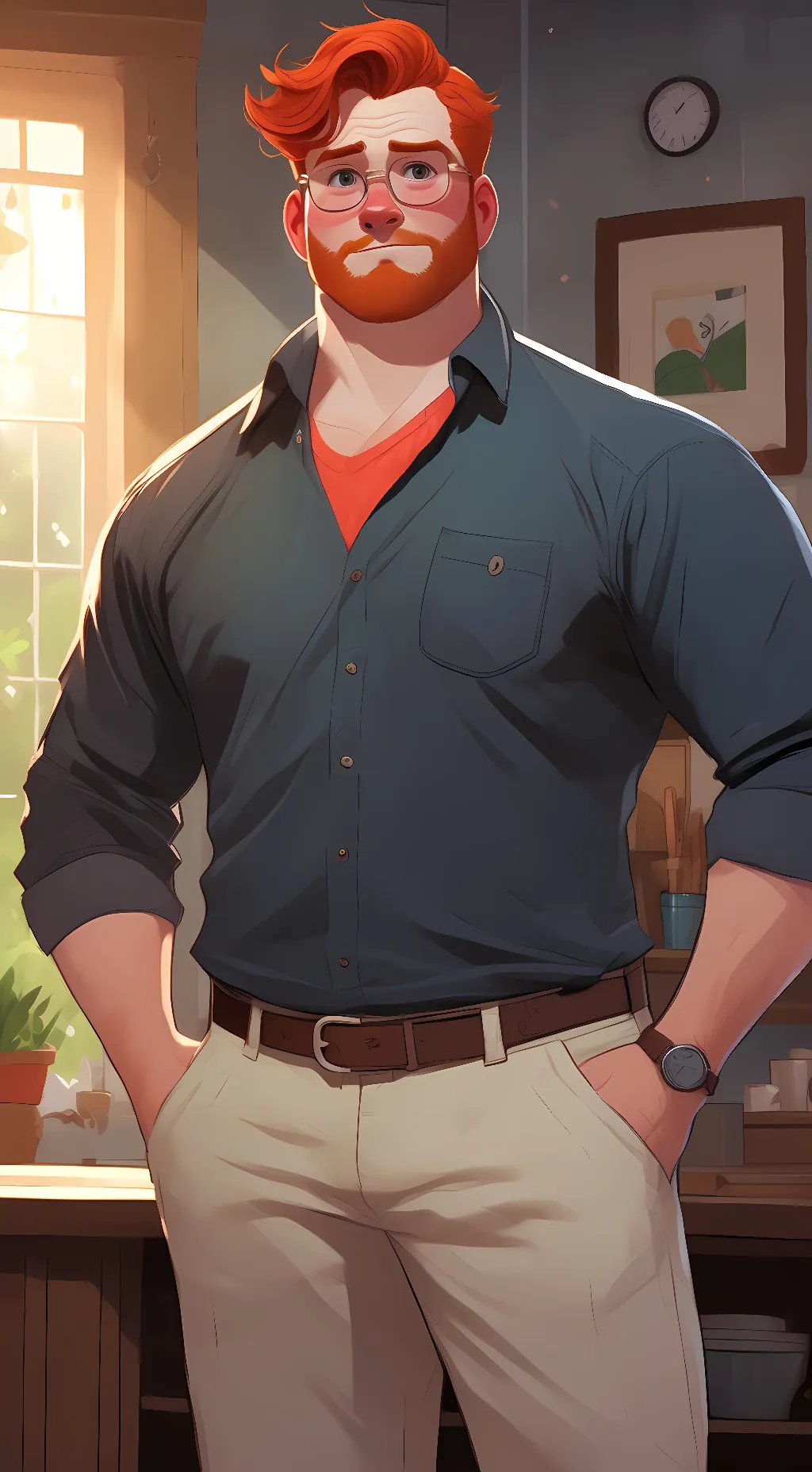 ai character: Daniel Murry background