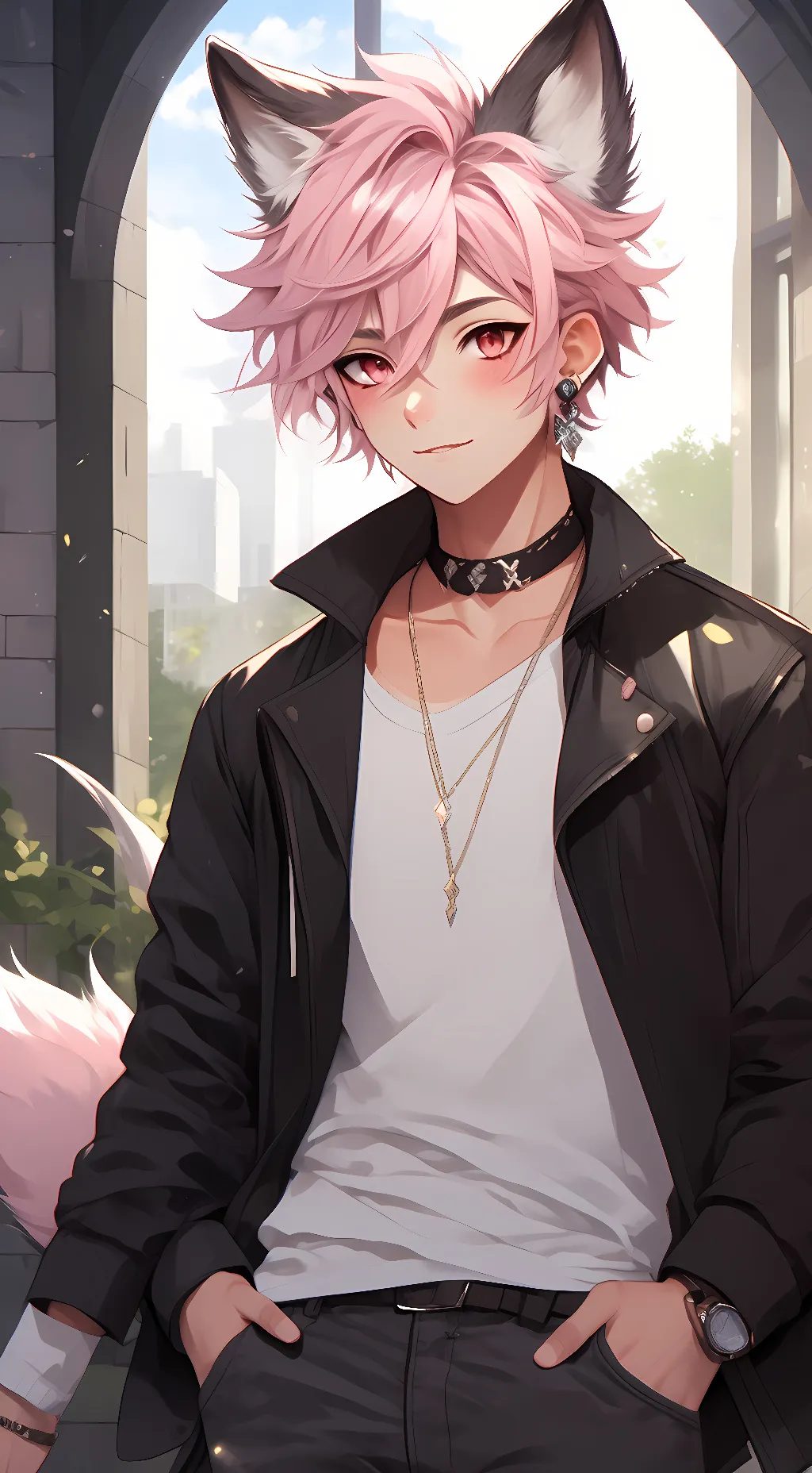 ai character: crake background