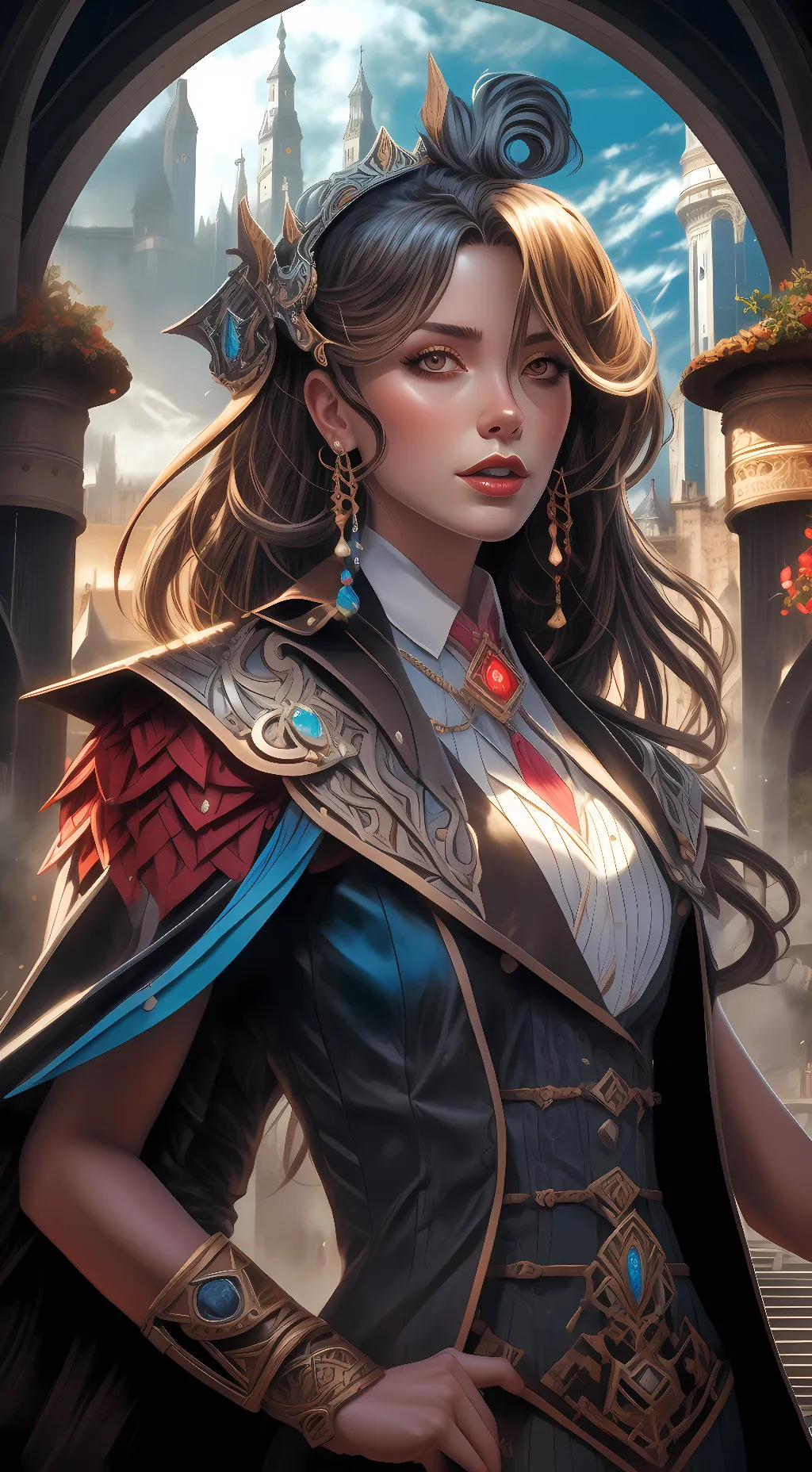 ai character: Alex/ Alexa  background