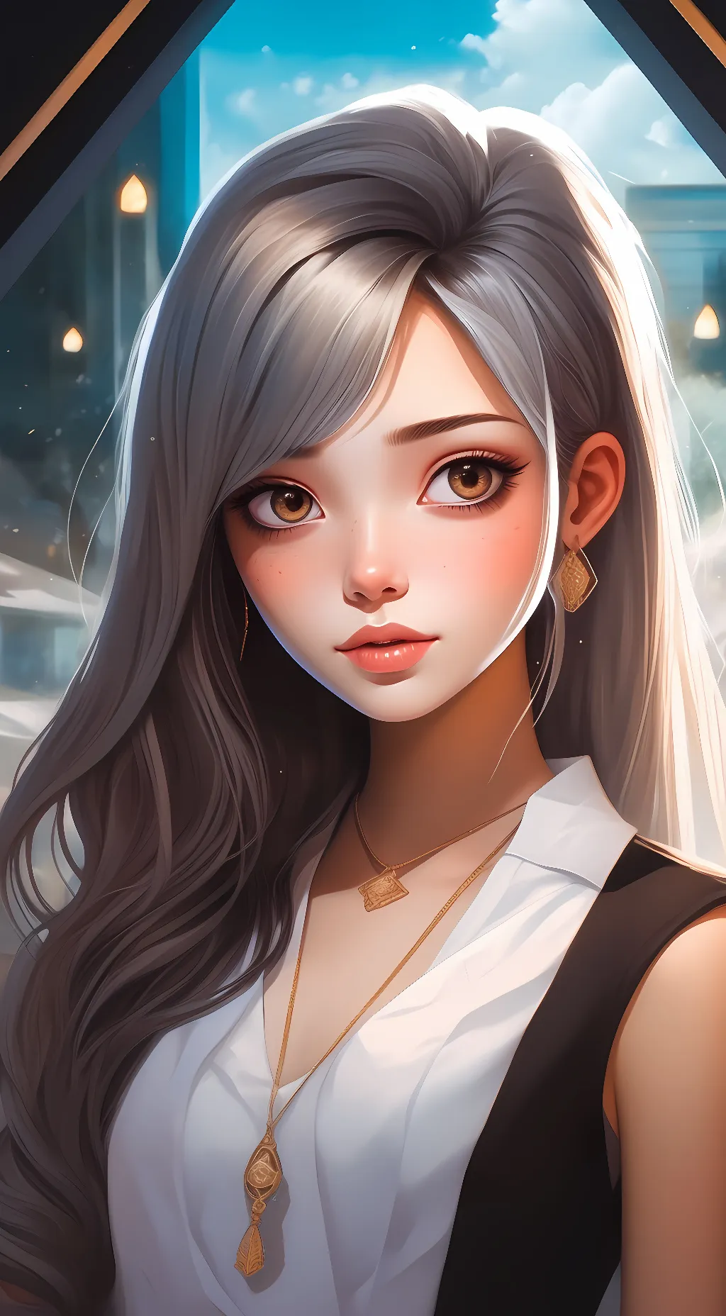 ai character: Emily  background