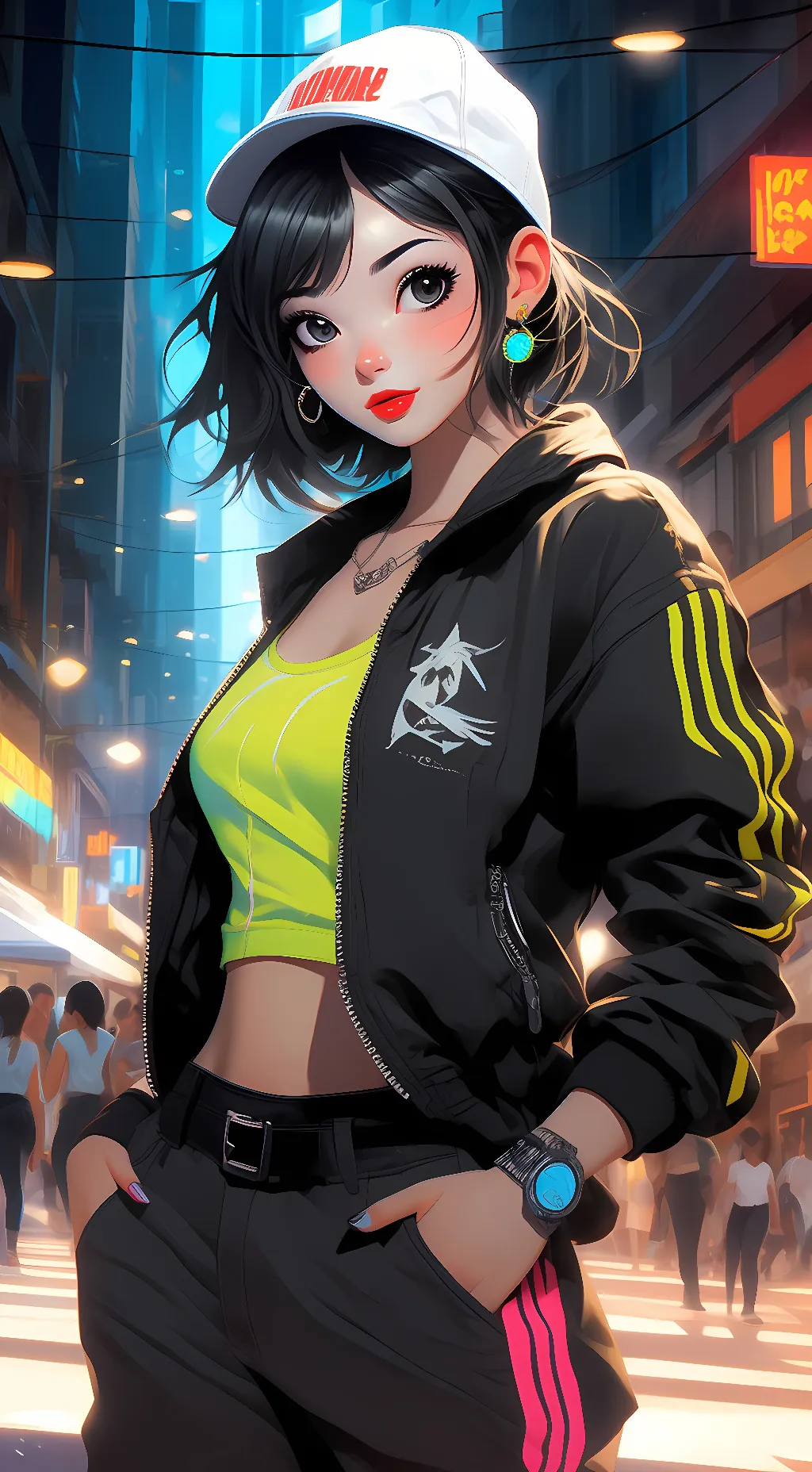 ai character: Laynet Cho background