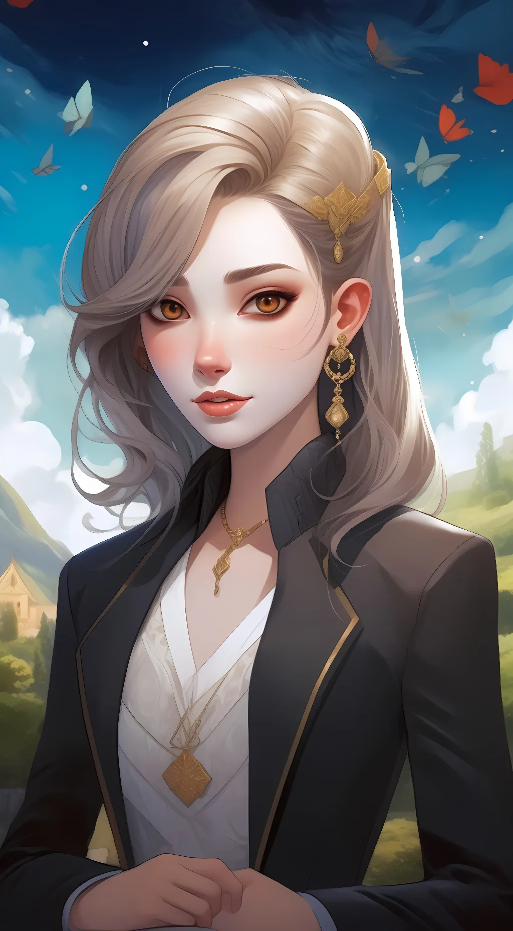 ai character: Bella background