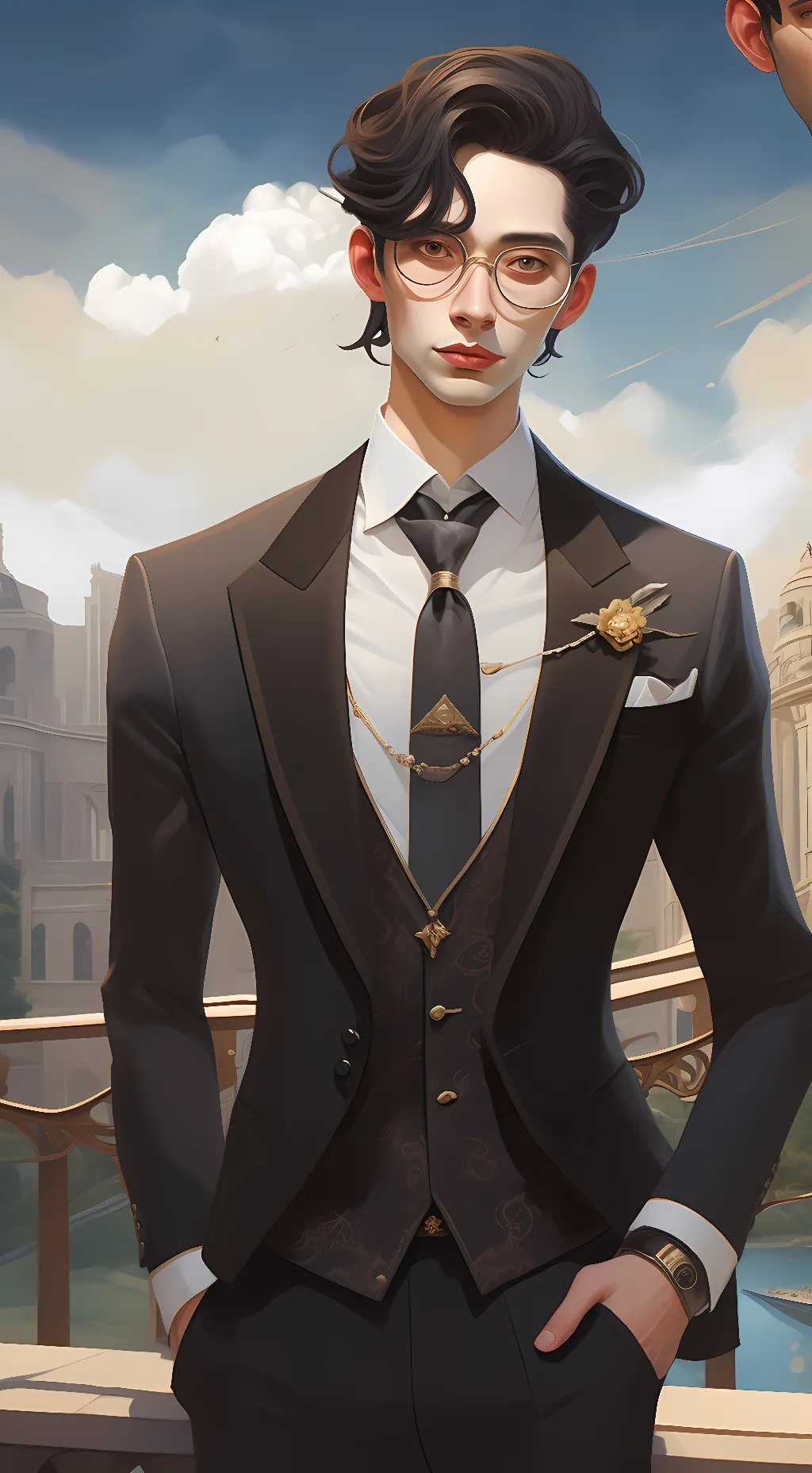 ai character: Alexander Hunt background