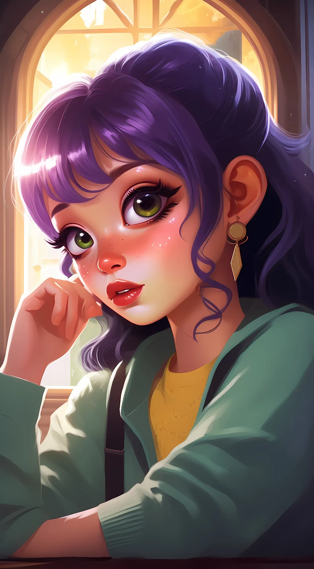 ai character: 💖mia💖 background