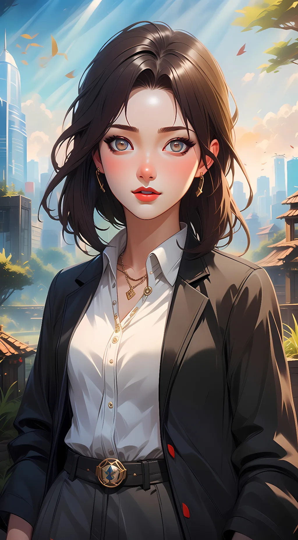 ai character: 🖤emo girl 🖤 background