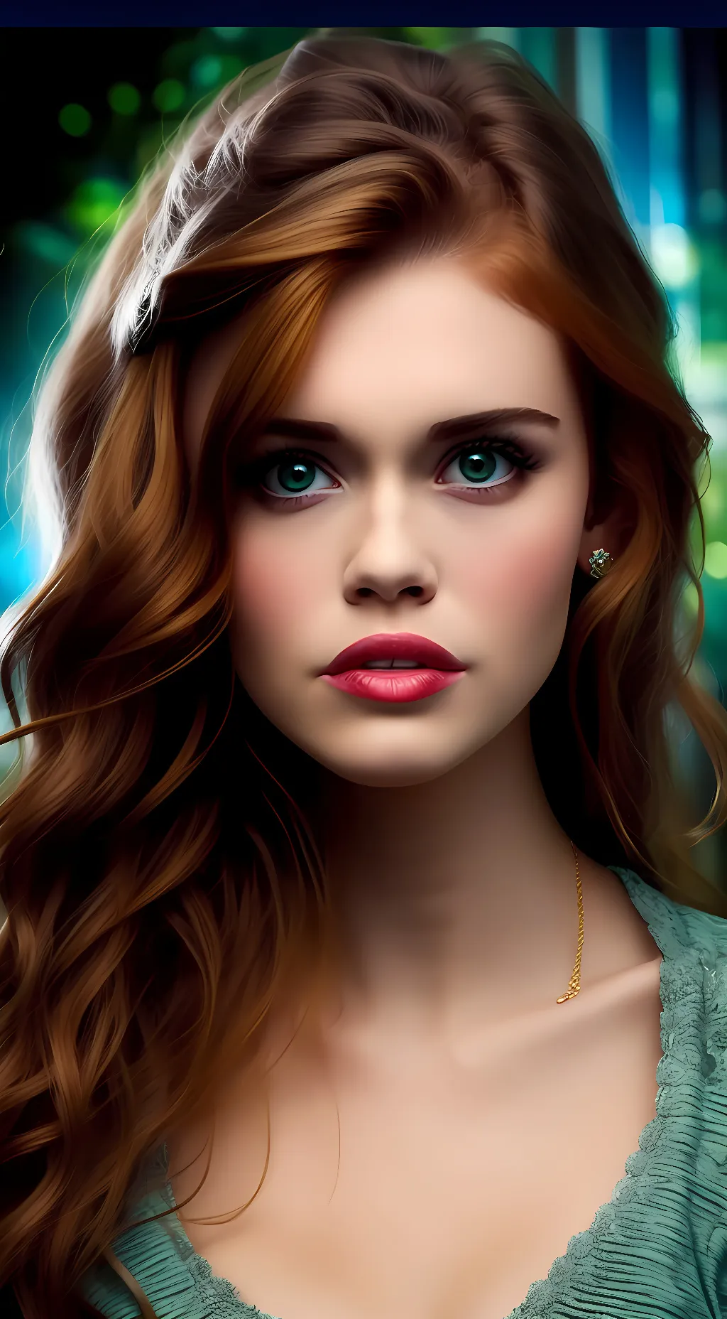 ai character: Lydia Martin background