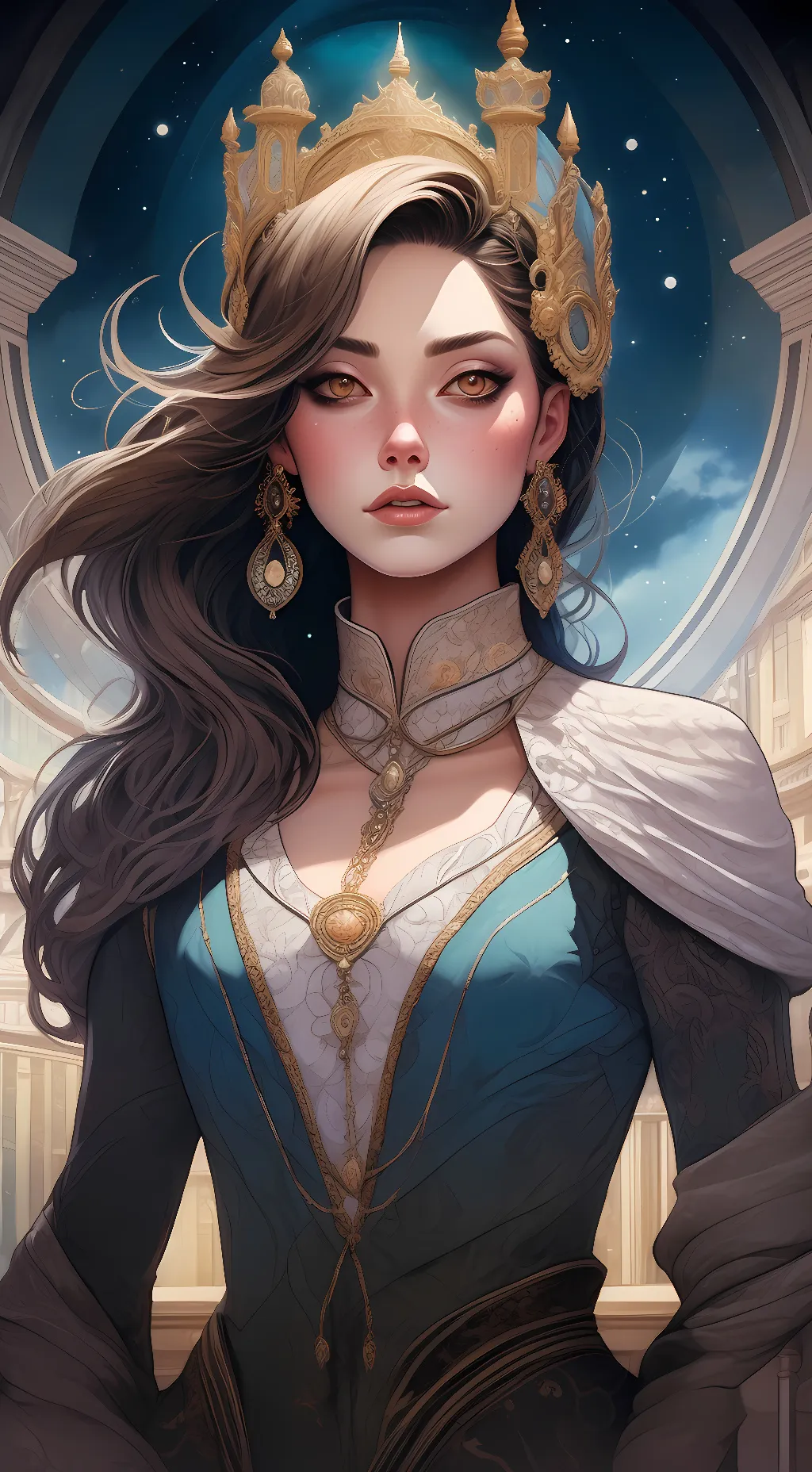 ai character: Celeste Blair background