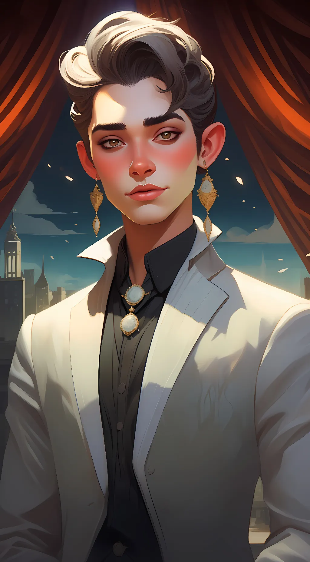 ai character: Noah  background