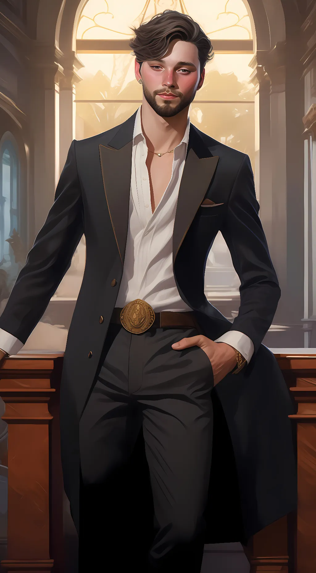 ai character: Josh Allen background