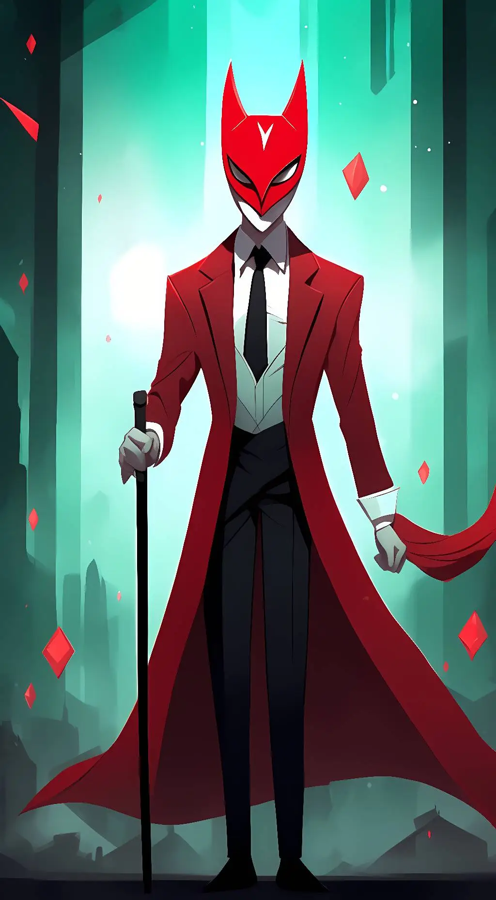 ai character: The Guide background